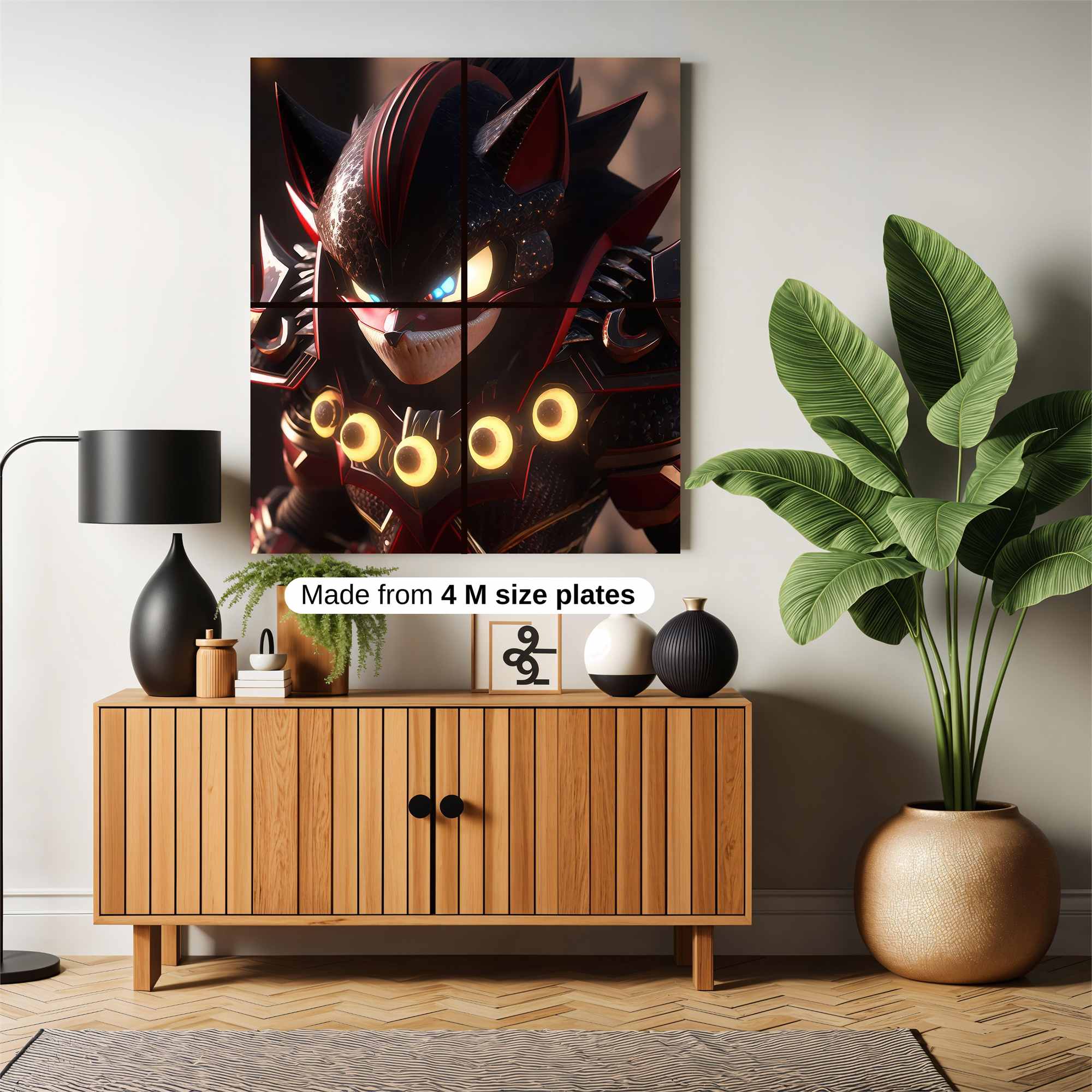 Shadow Menace Safe Wall Magnetic / M
