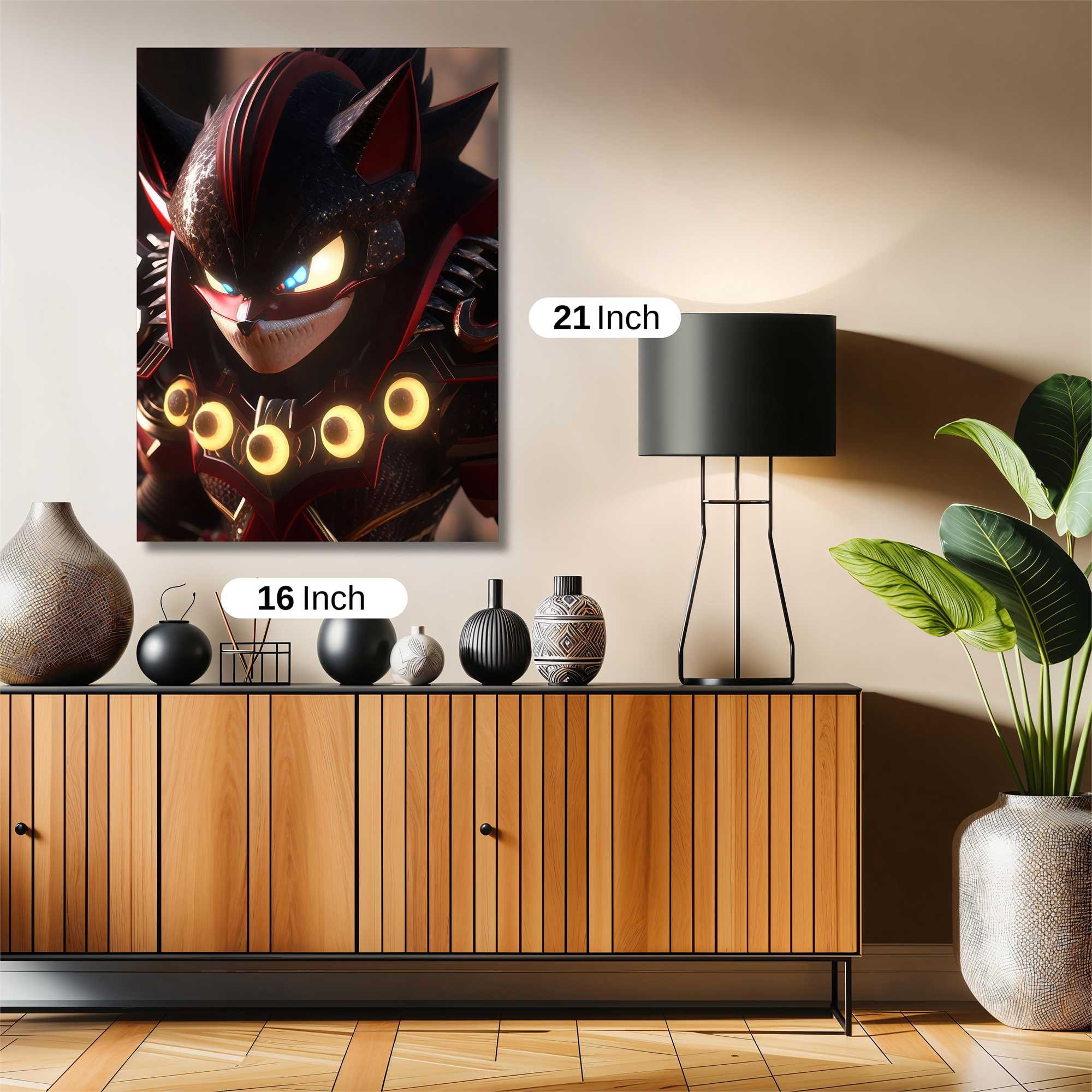 Shadow Menace Safe Wall Magnetic / M