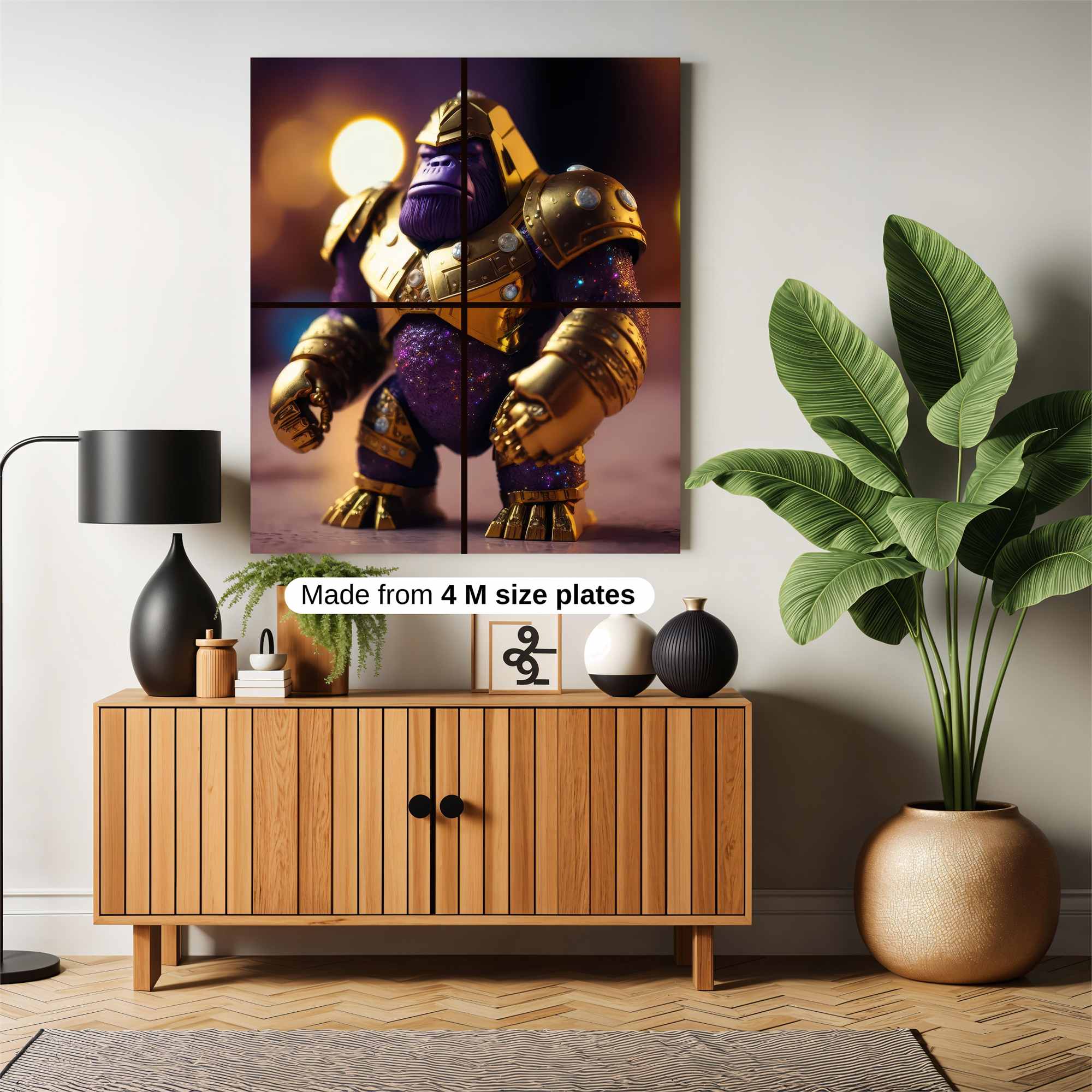 Gorilla Majesty Safe Wall Magnetic / M