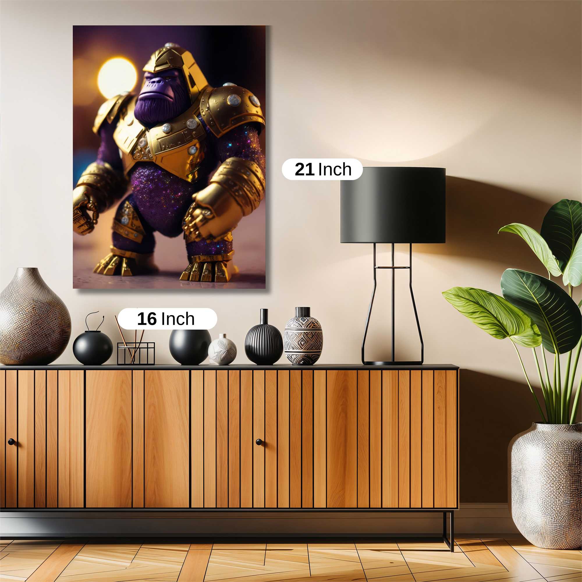 Gorilla Majesty Safe Wall Magnetic / M