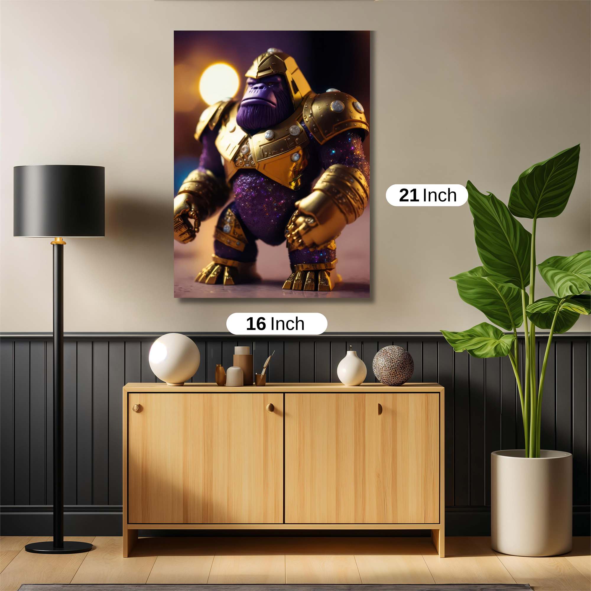 Gorilla Majesty Safe Wall Magnetic / M
