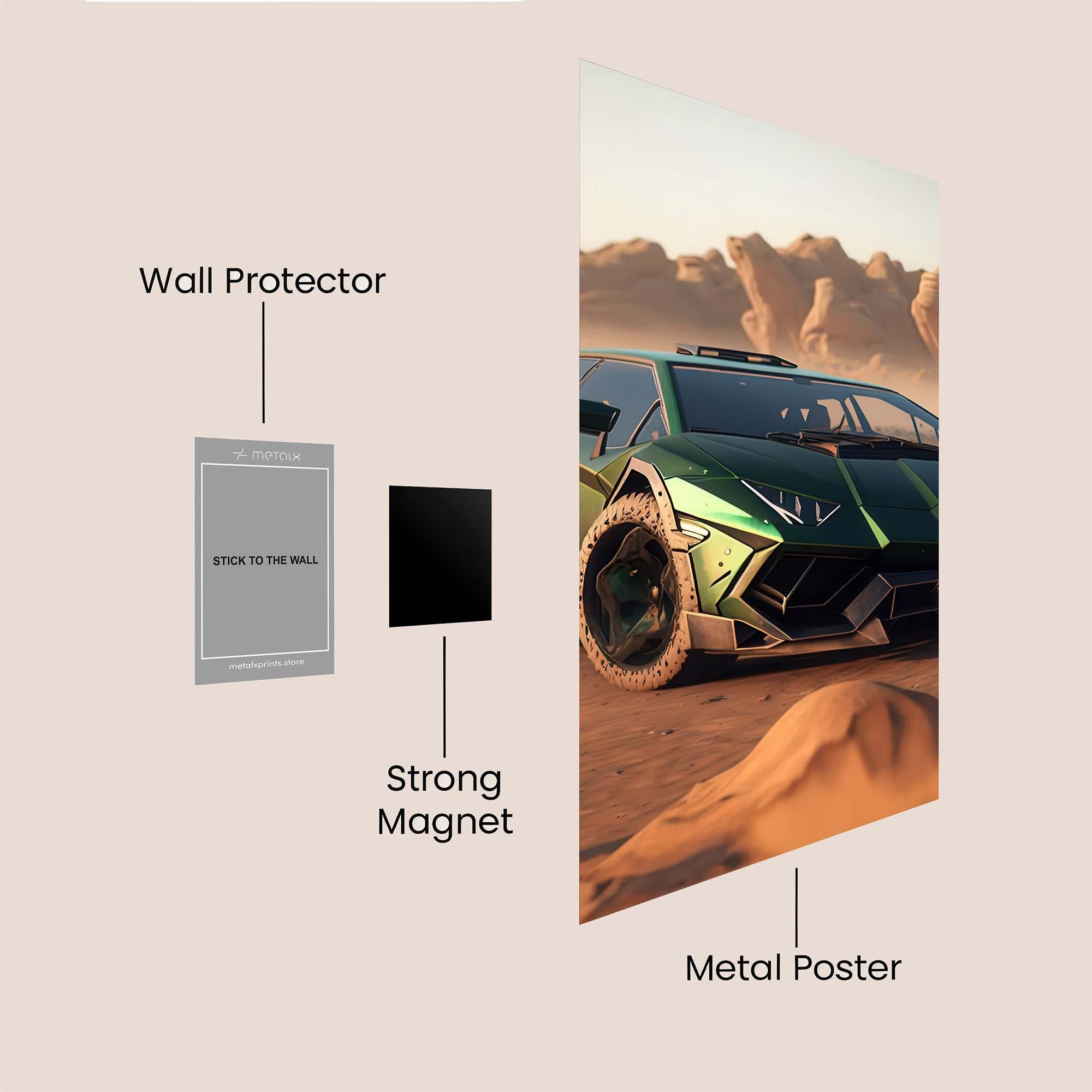 Lamborghini Odyssey Safe Wall Magnetic / M