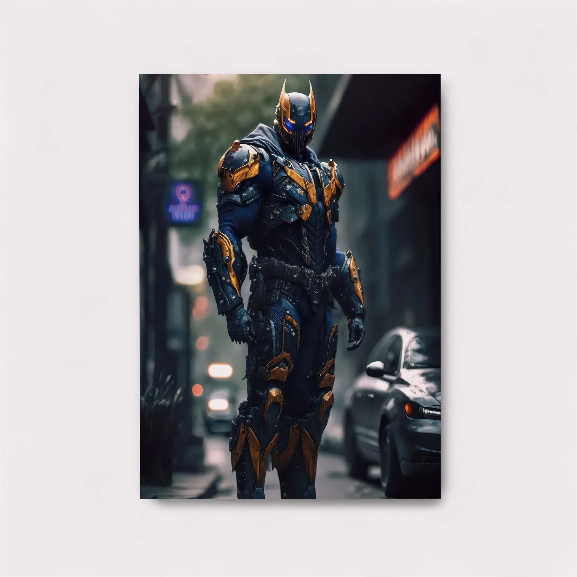 Batman Brooding Safe Wall Magnetic / M