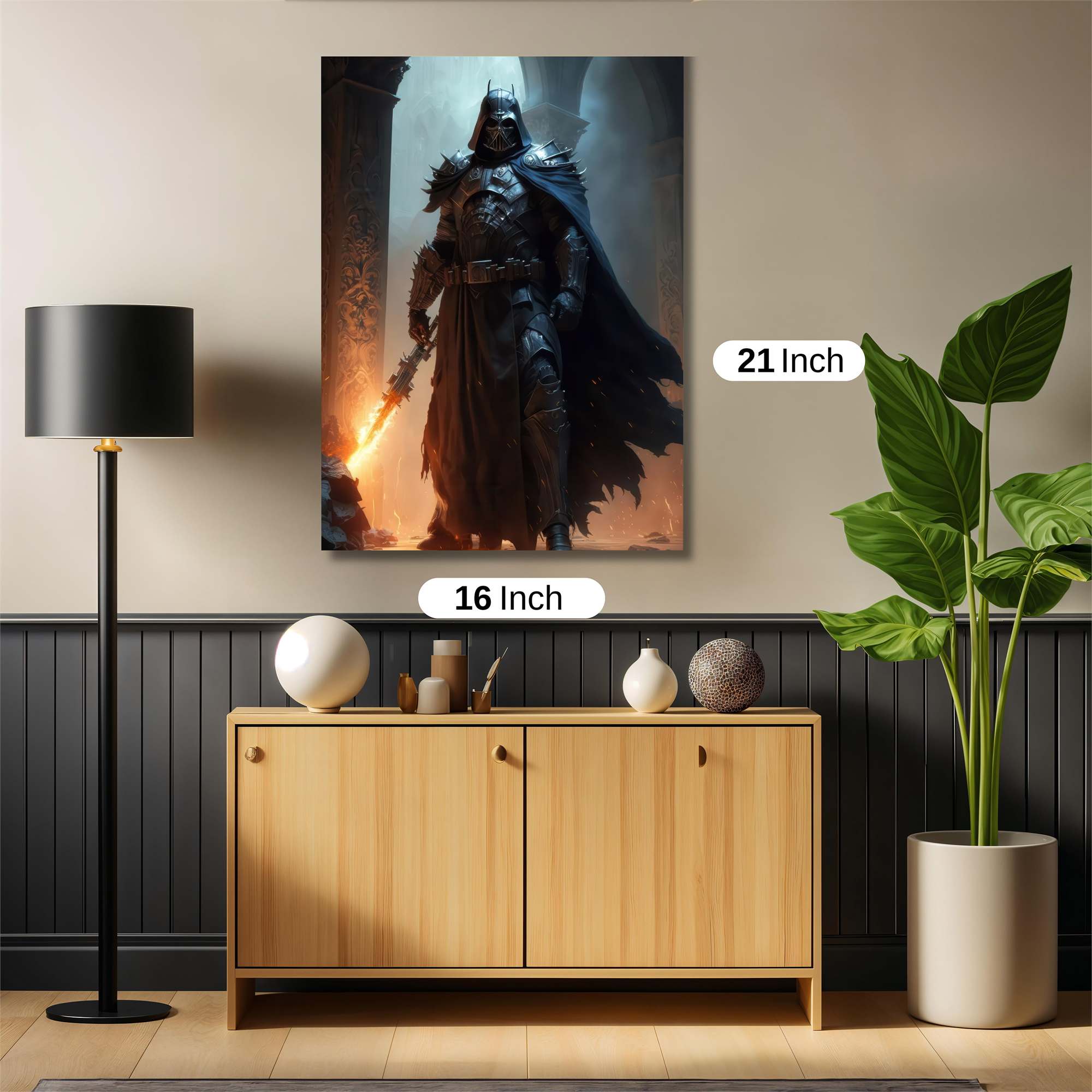 Batman Sinister Safe Wall Magnetic / M