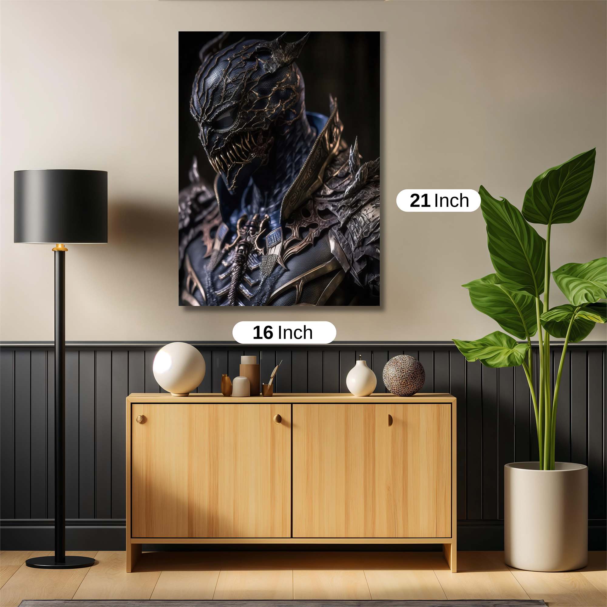 Demon Wrath Safe Wall Magnetic / M