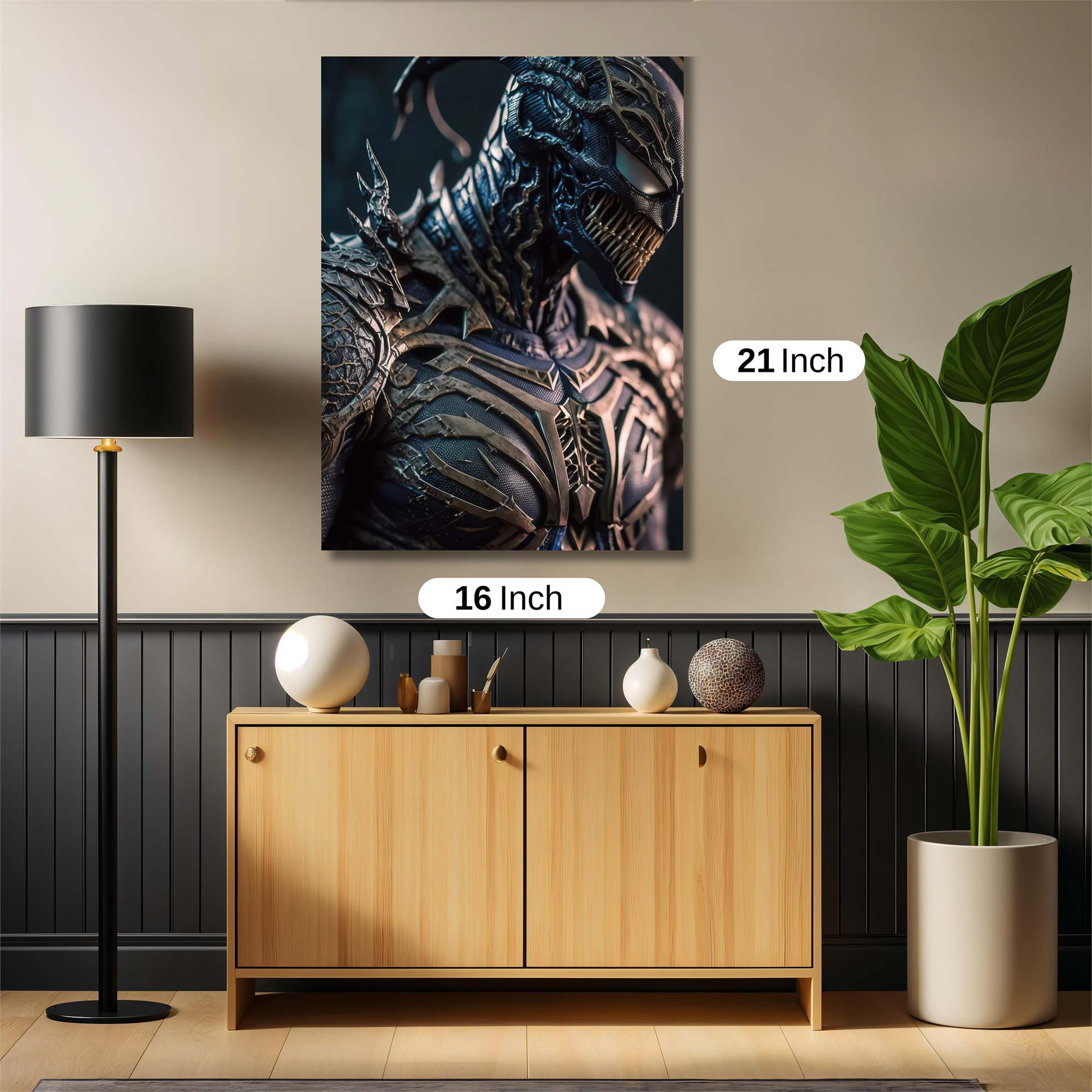 Venom Menace Safe Wall Magnetic / M