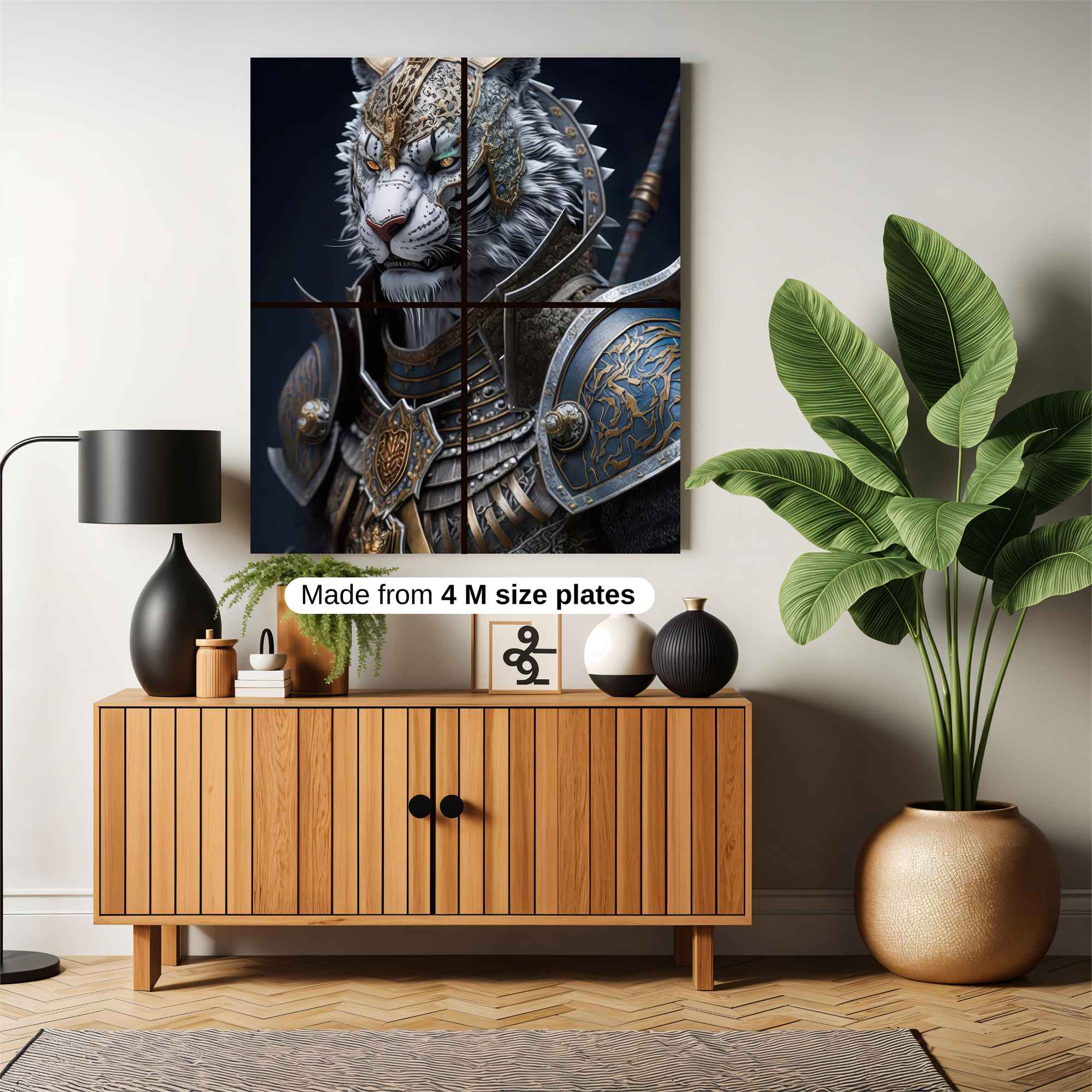 Tiger Majesty Safe Wall Magnetic / M