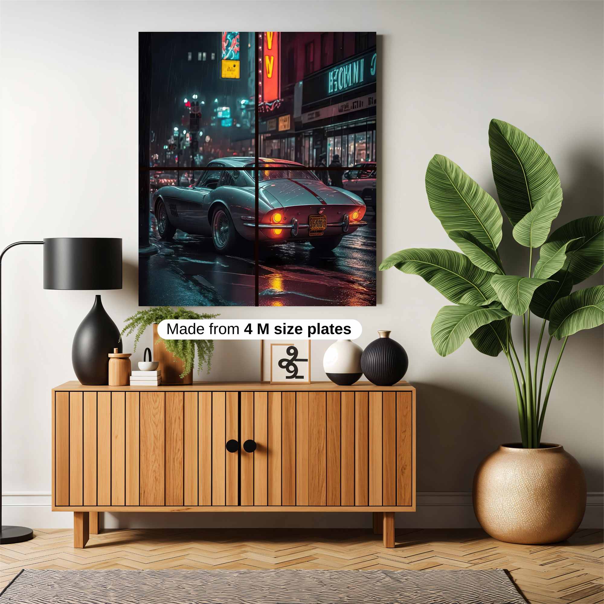 Neon Nostalgia Safe Wall Magnetic / M