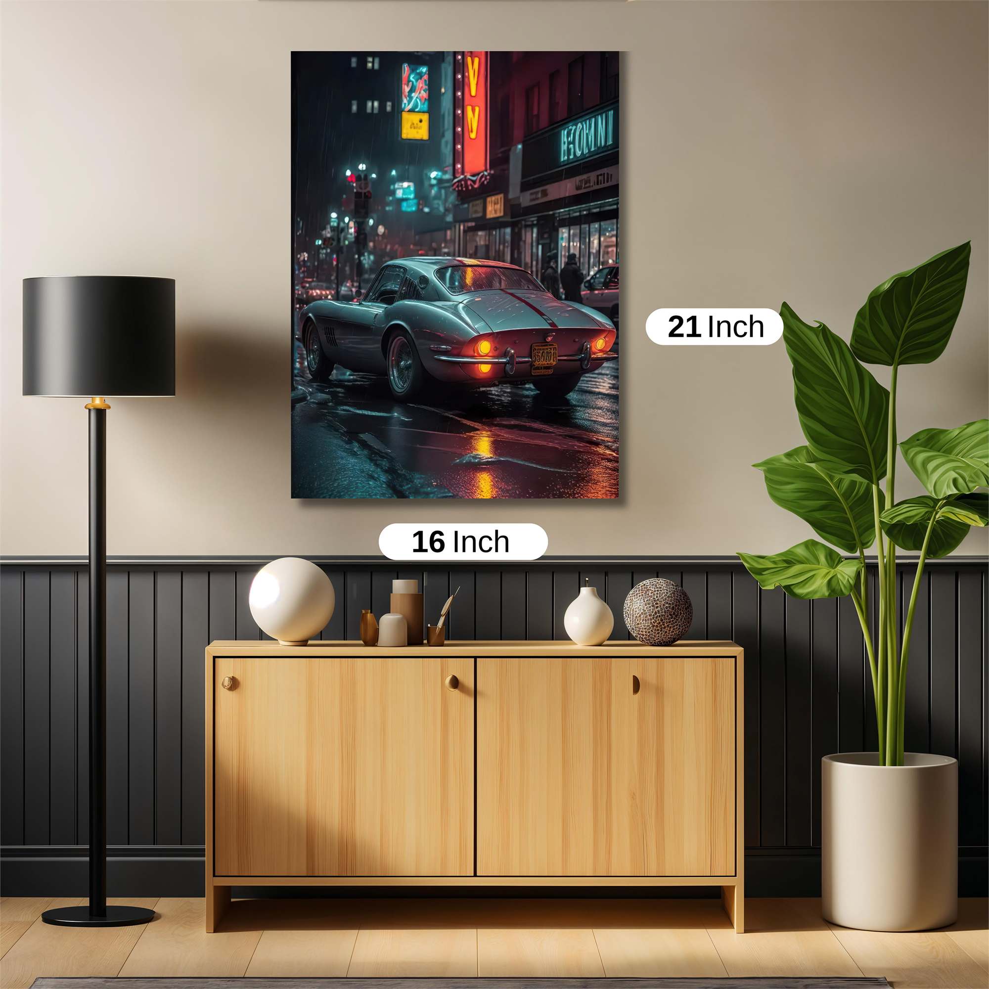 Neon Nostalgia Safe Wall Magnetic / M