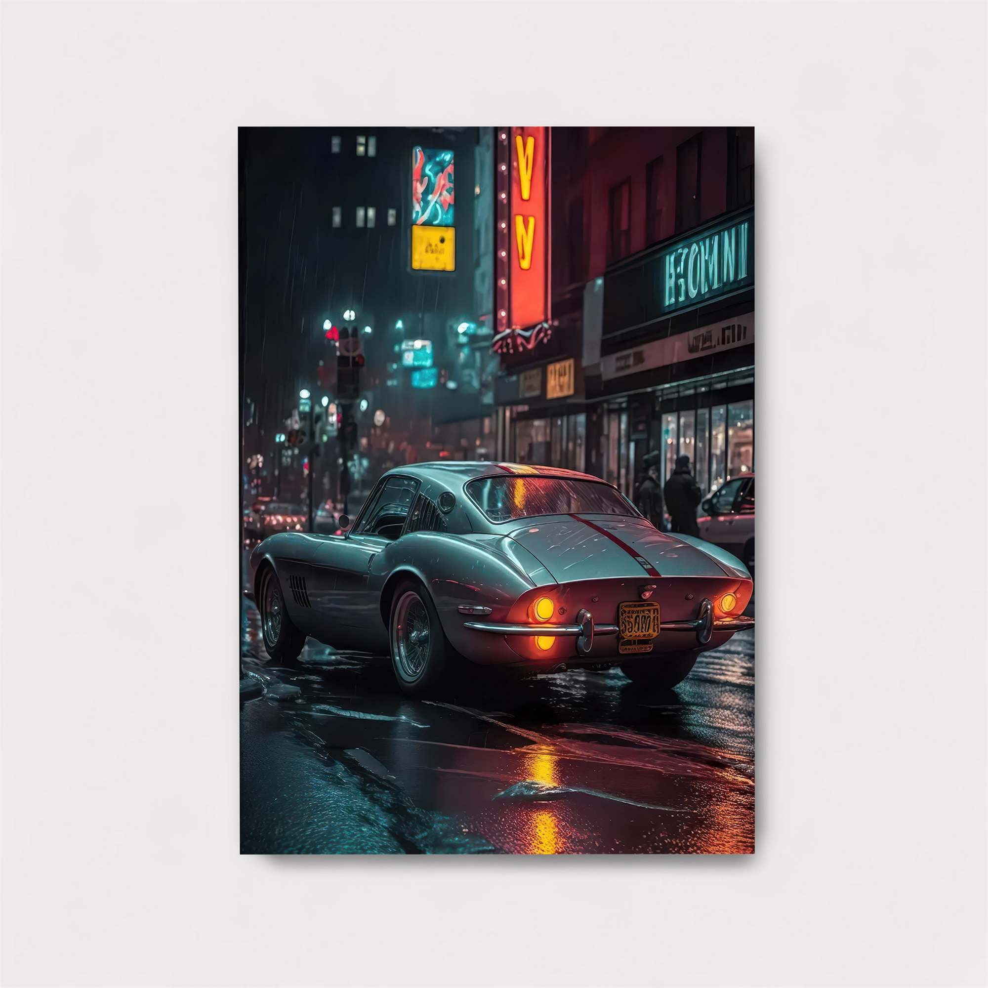Neon Nostalgia Safe Wall Magnetic / M