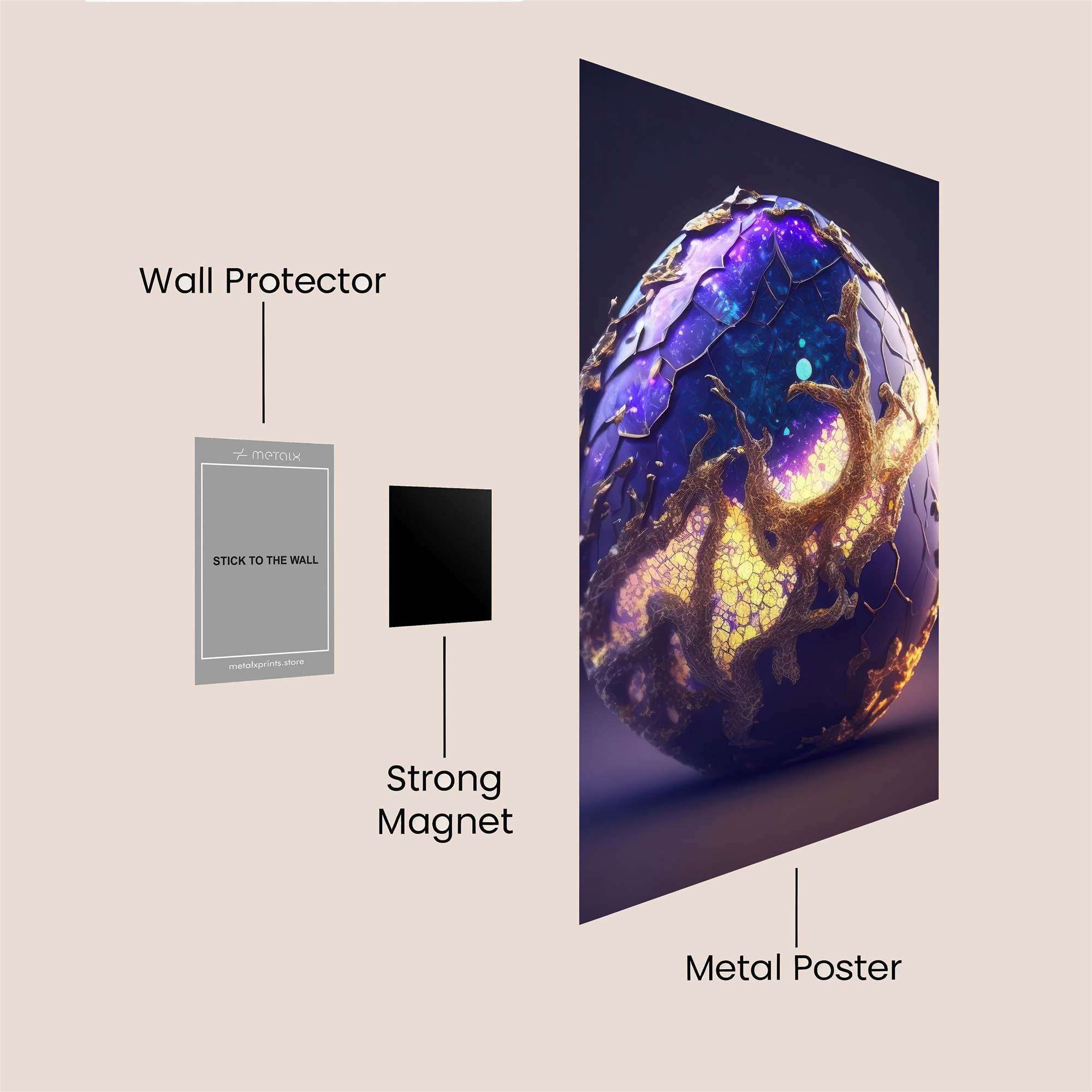Galactic Serenity Safe Wall Magnetic / M