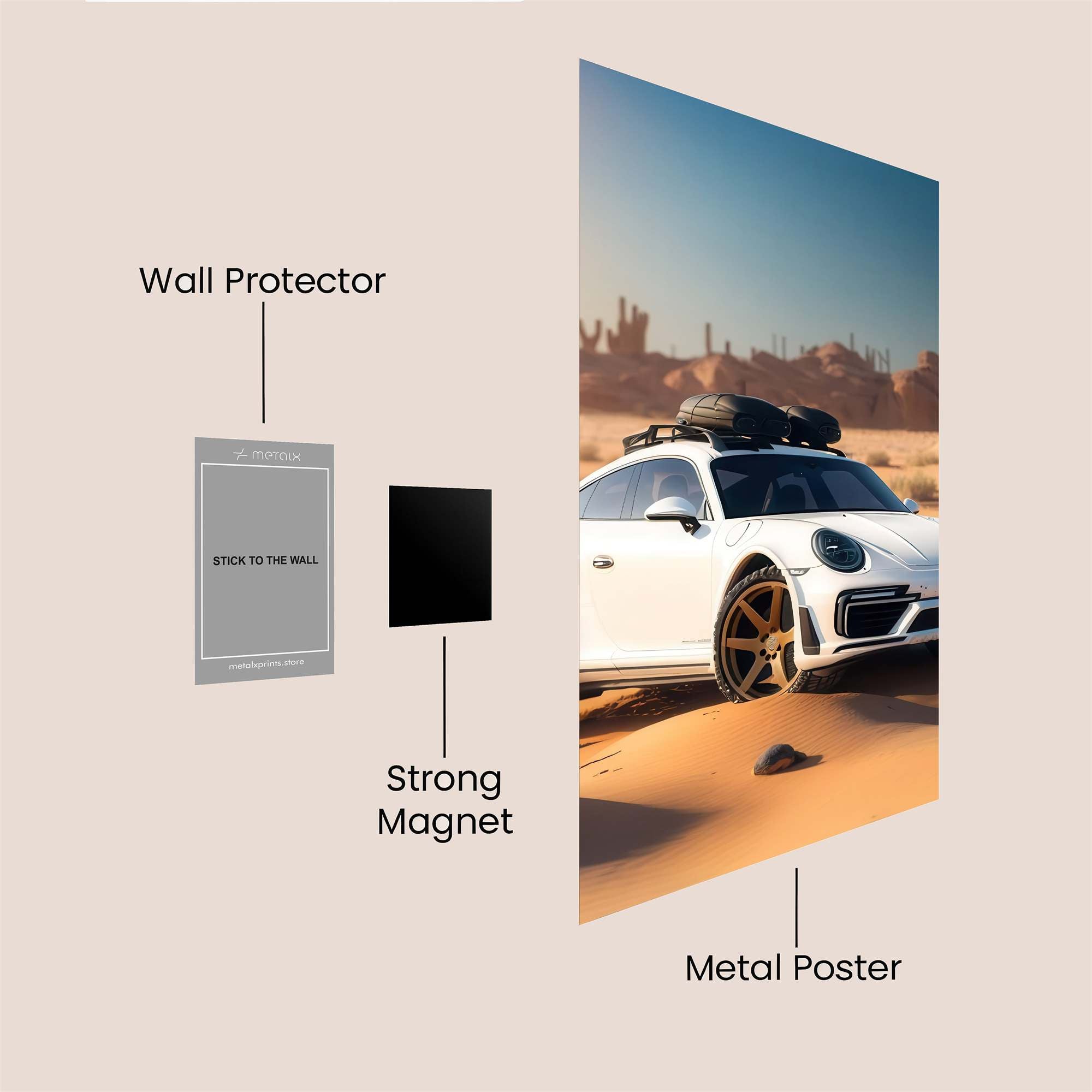 Desert Drifter Safe Wall Magnetic / M