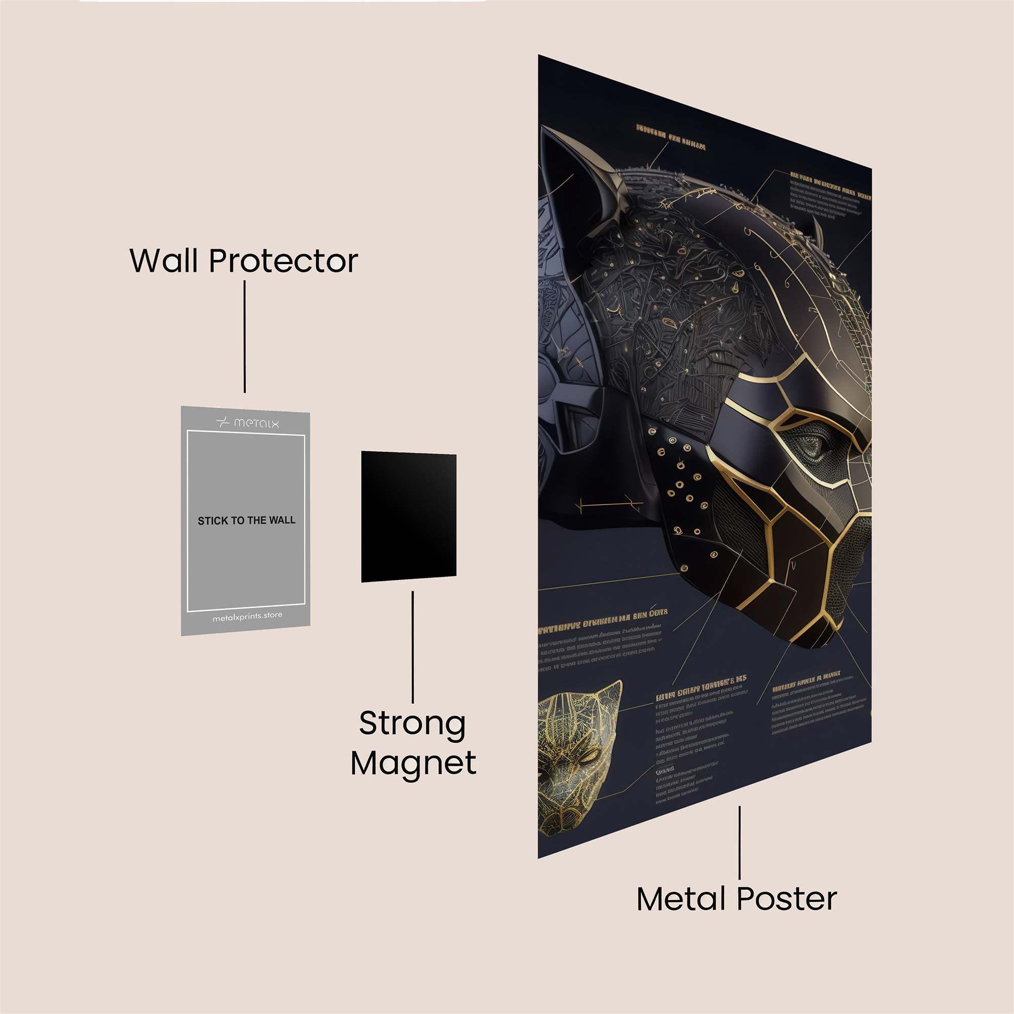 Panther Regal Safe Wall Magnetic / M