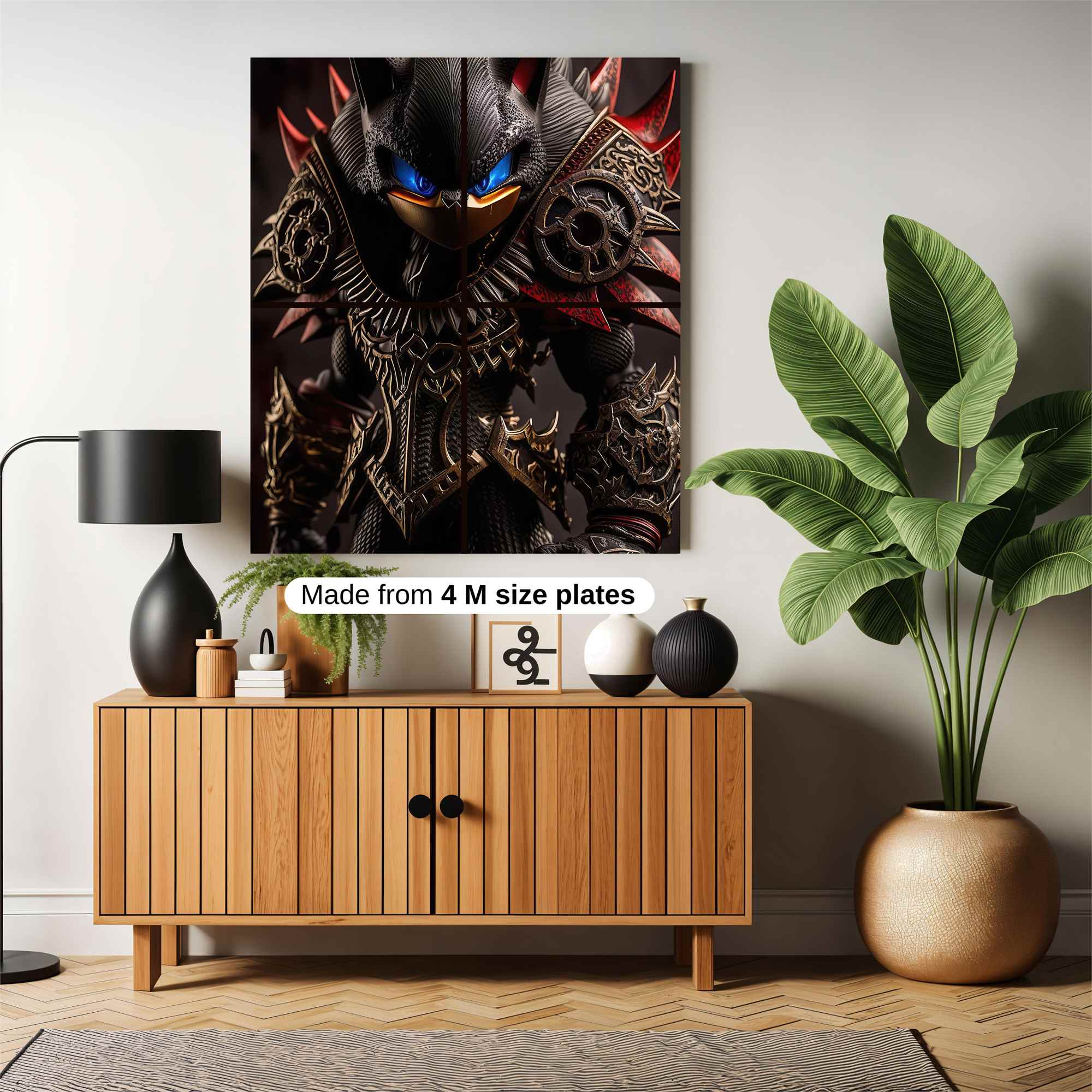 Shadow Menace Safe Wall Magnetic / M
