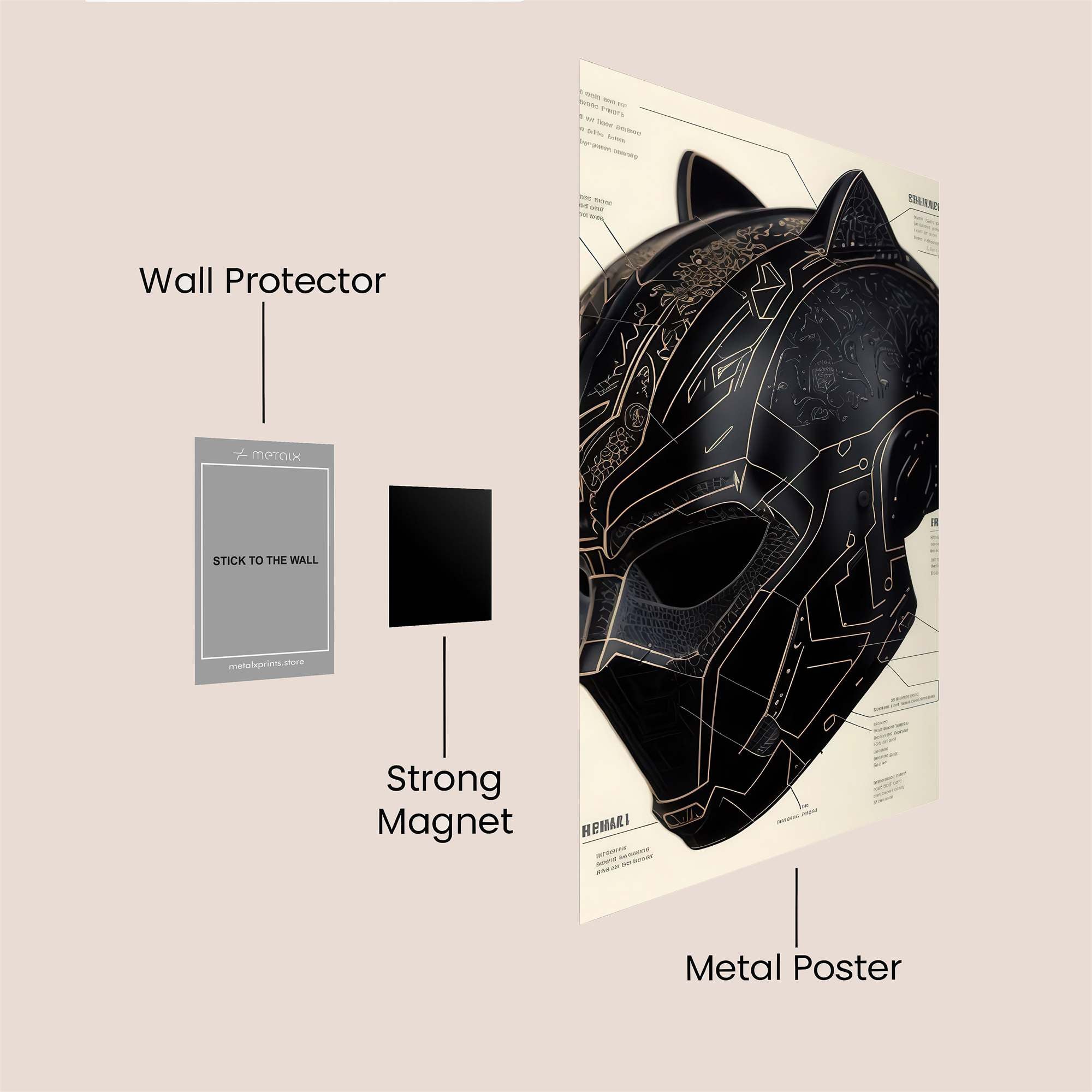 Panther Regal Safe Wall Magnetic / M
