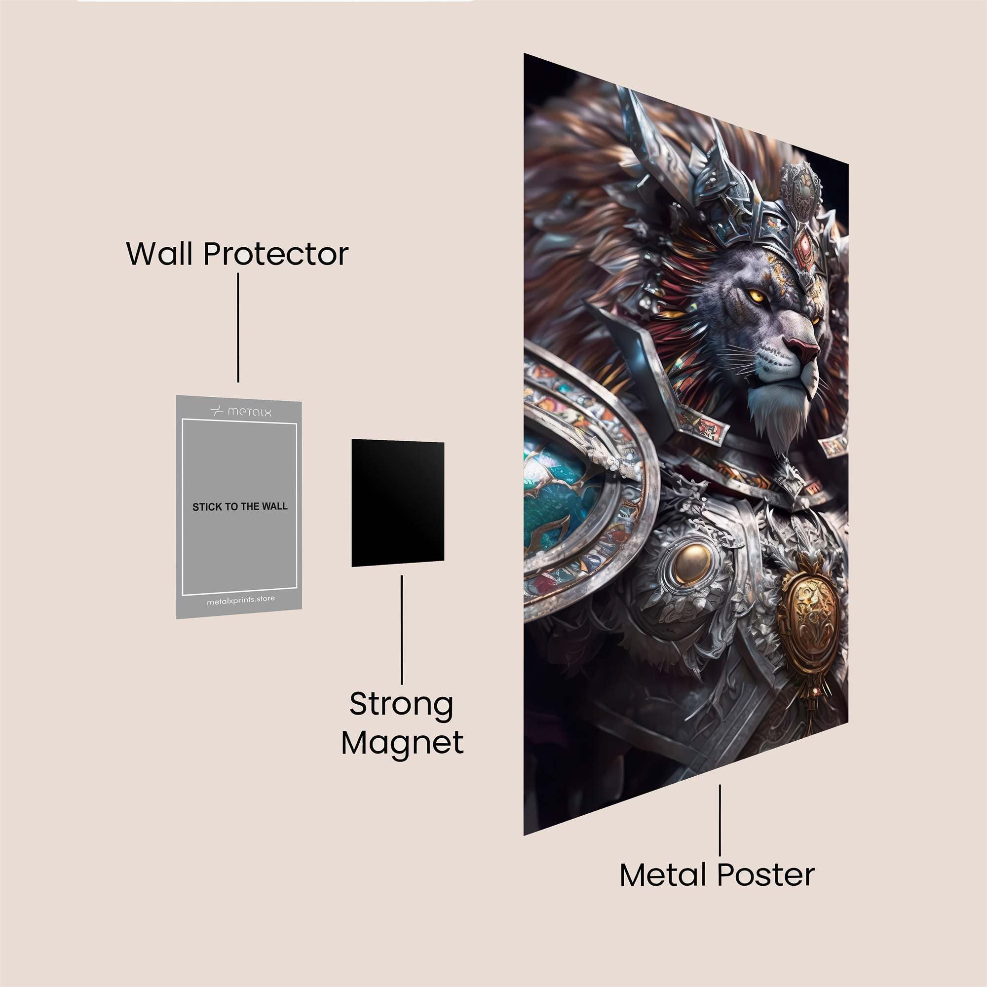 Regal Majesty Safe Wall Magnetic / M