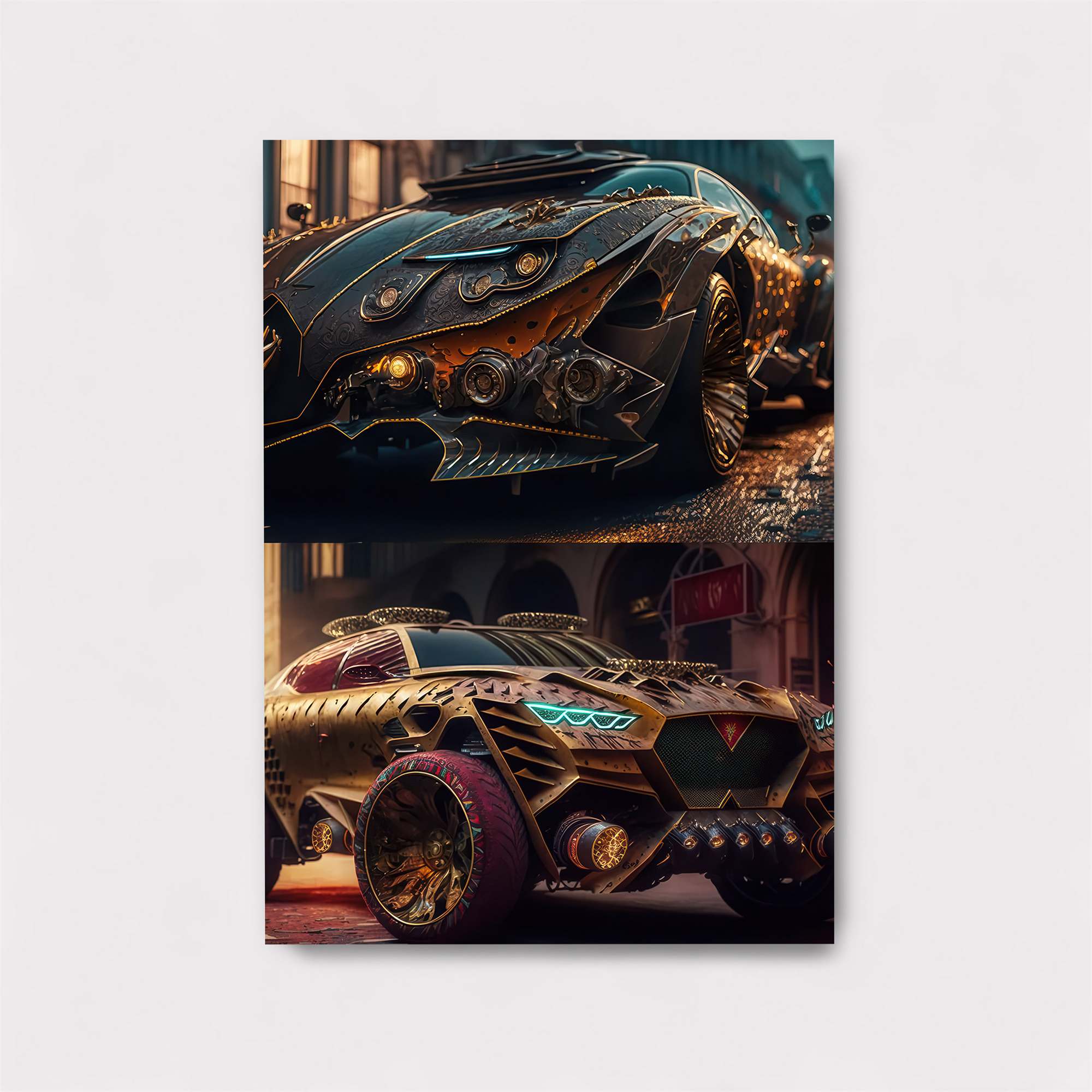 Cyberpunk Rage Safe Wall Magnetic / M