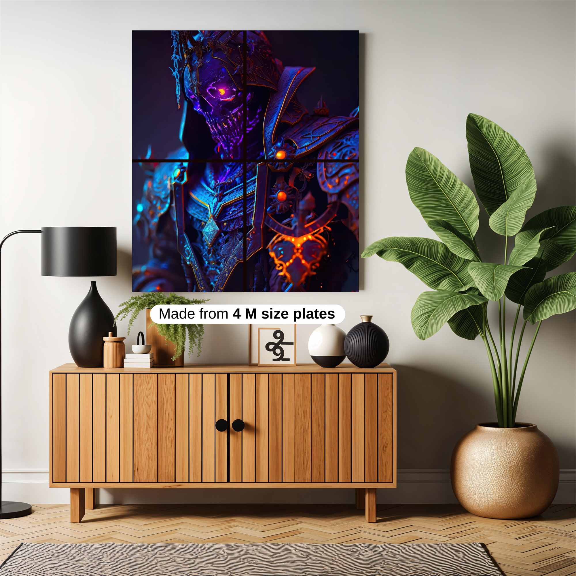 Necrotic Majesty Safe Wall Magnetic / M