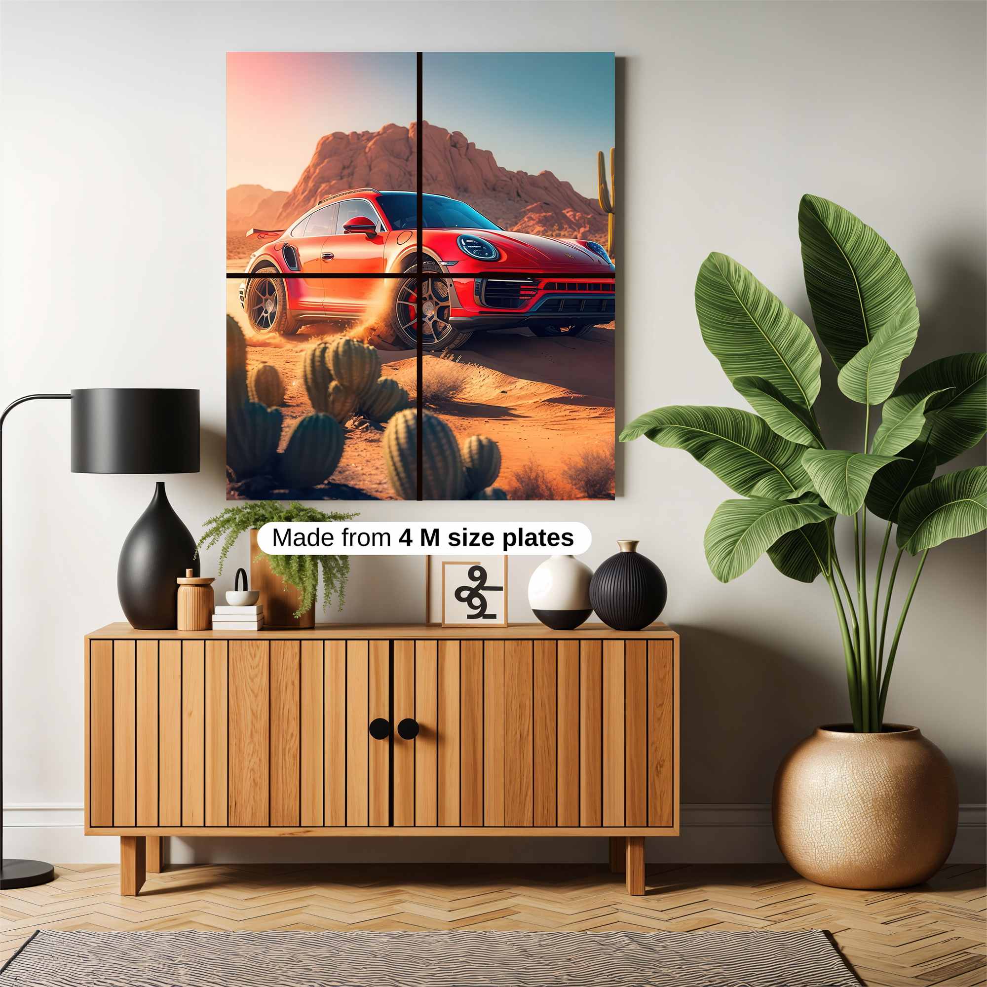 Porsche Adventurous Safe Wall Magnetic / M