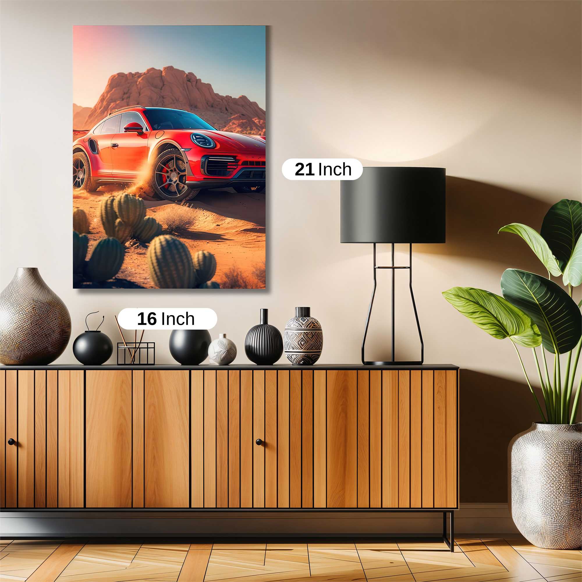 Porsche Adventurous Safe Wall Magnetic / M