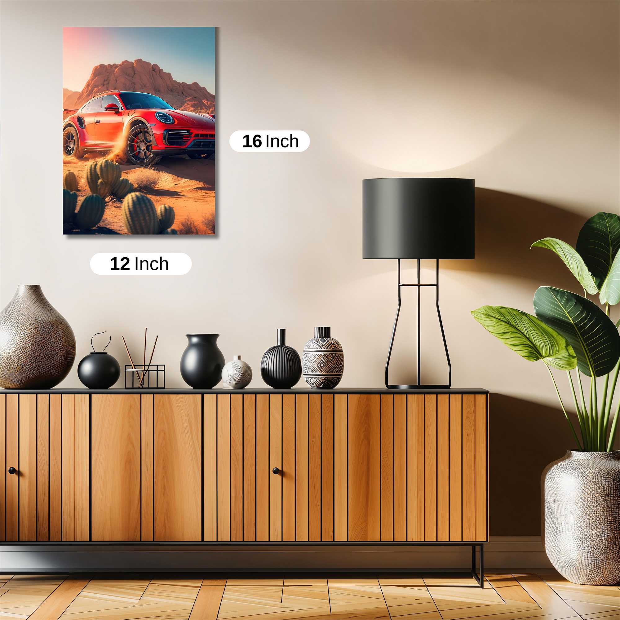 Porsche Adventurous Safe Wall Magnetic / M