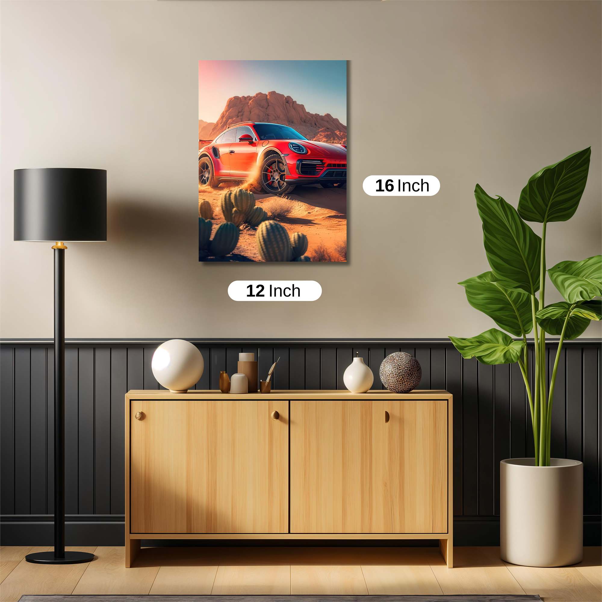Porsche Adventurous Safe Wall Magnetic / M