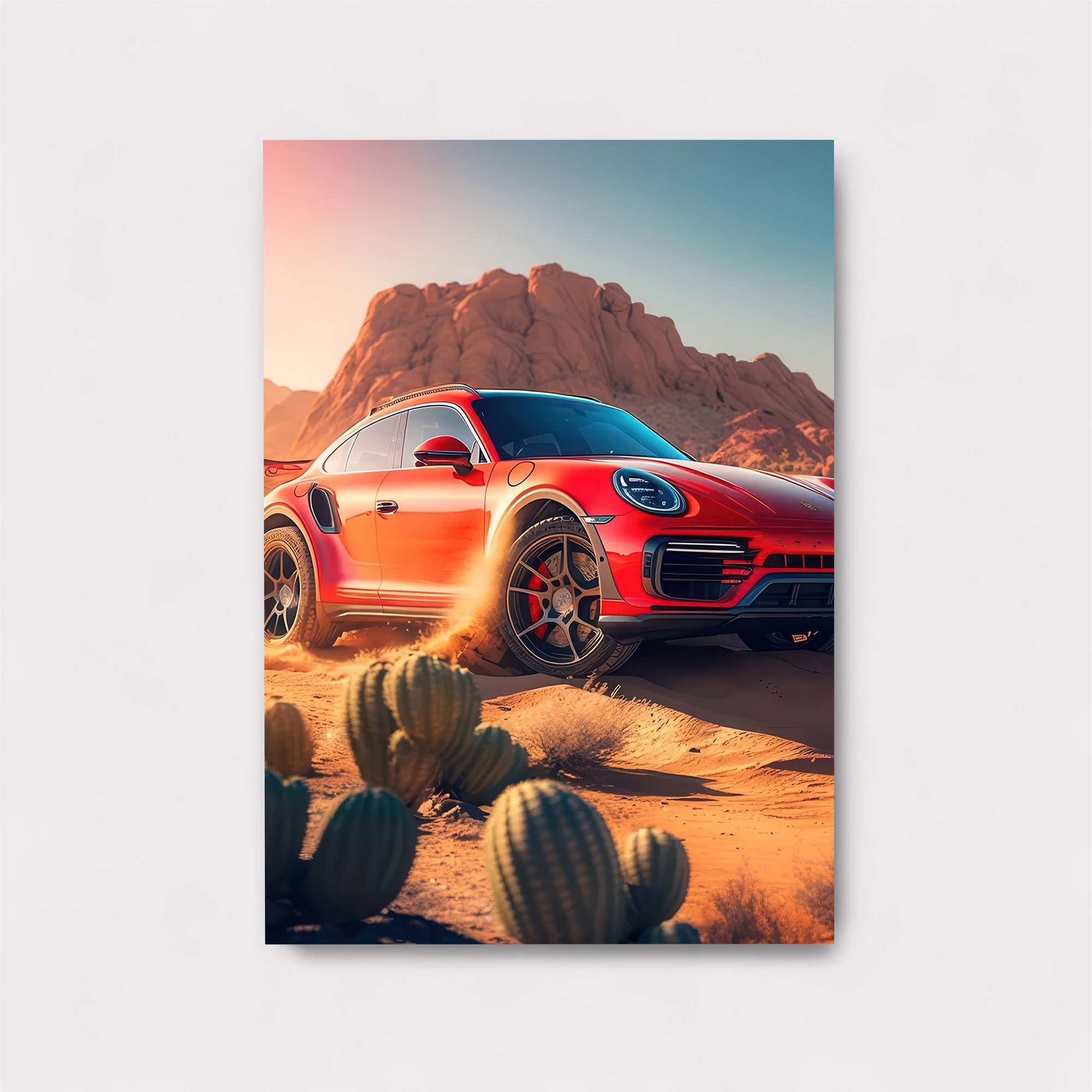 Porsche Adventurous Safe Wall Magnetic / M