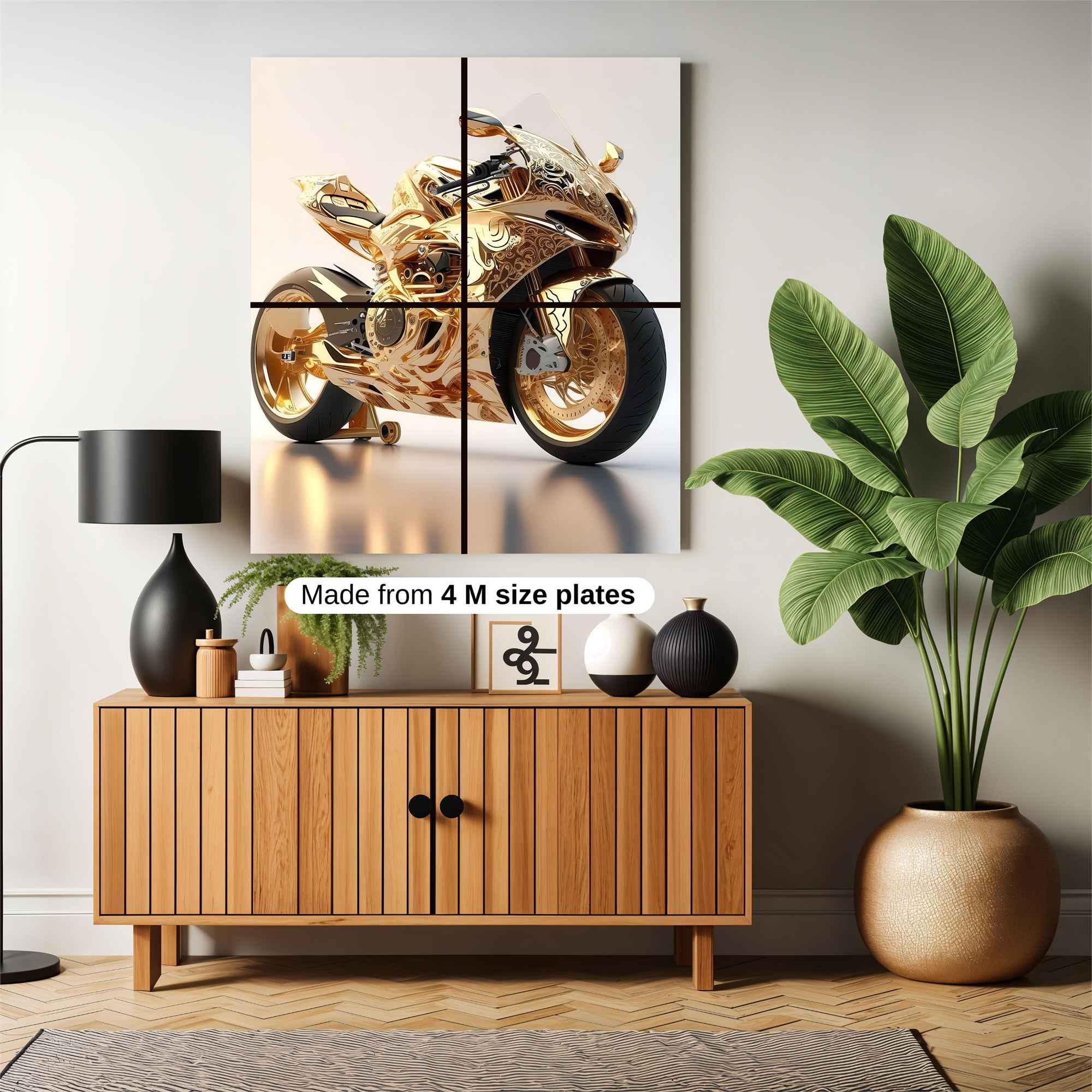 Gold Majesty Safe Wall Magnetic / M