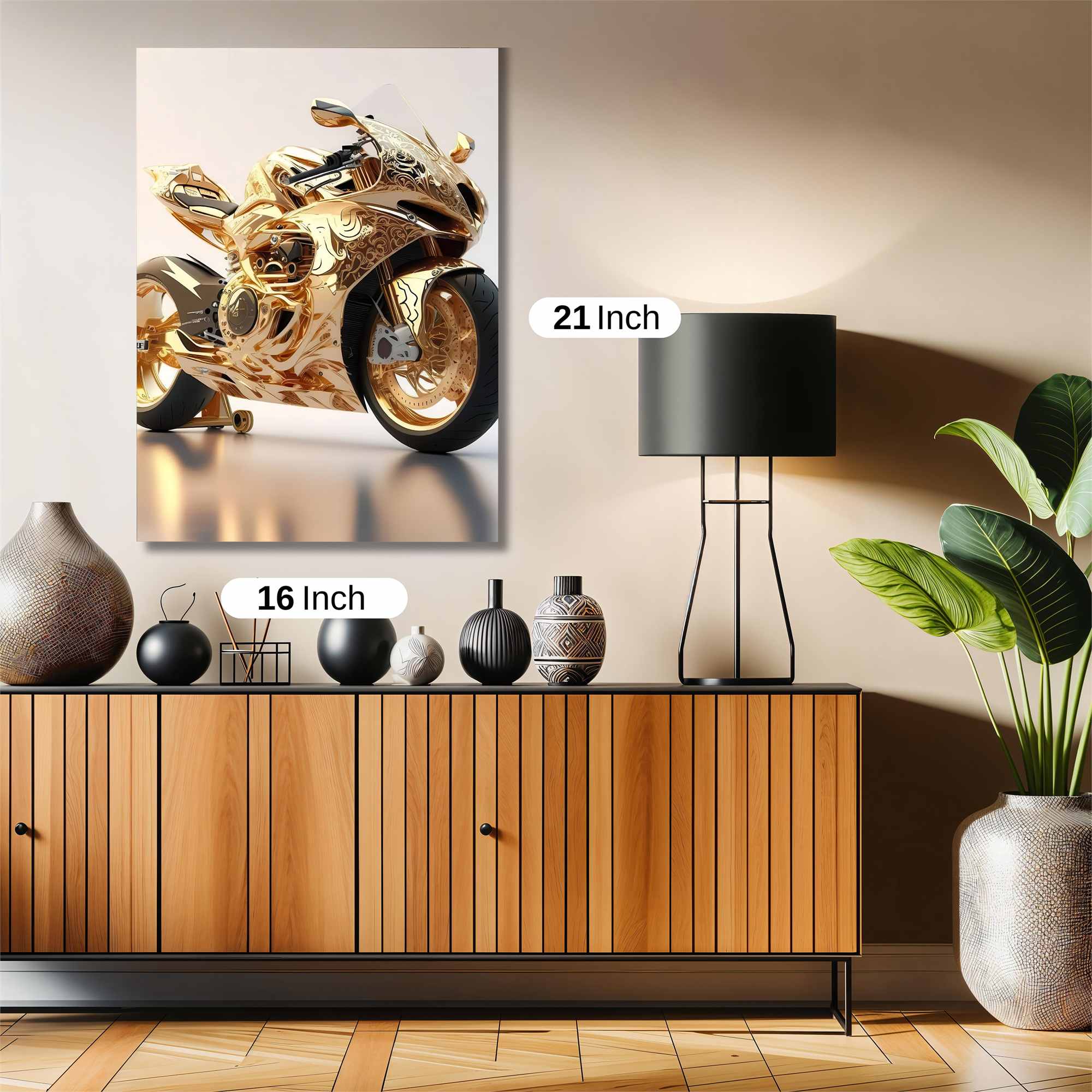 Gold Majesty Safe Wall Magnetic / M