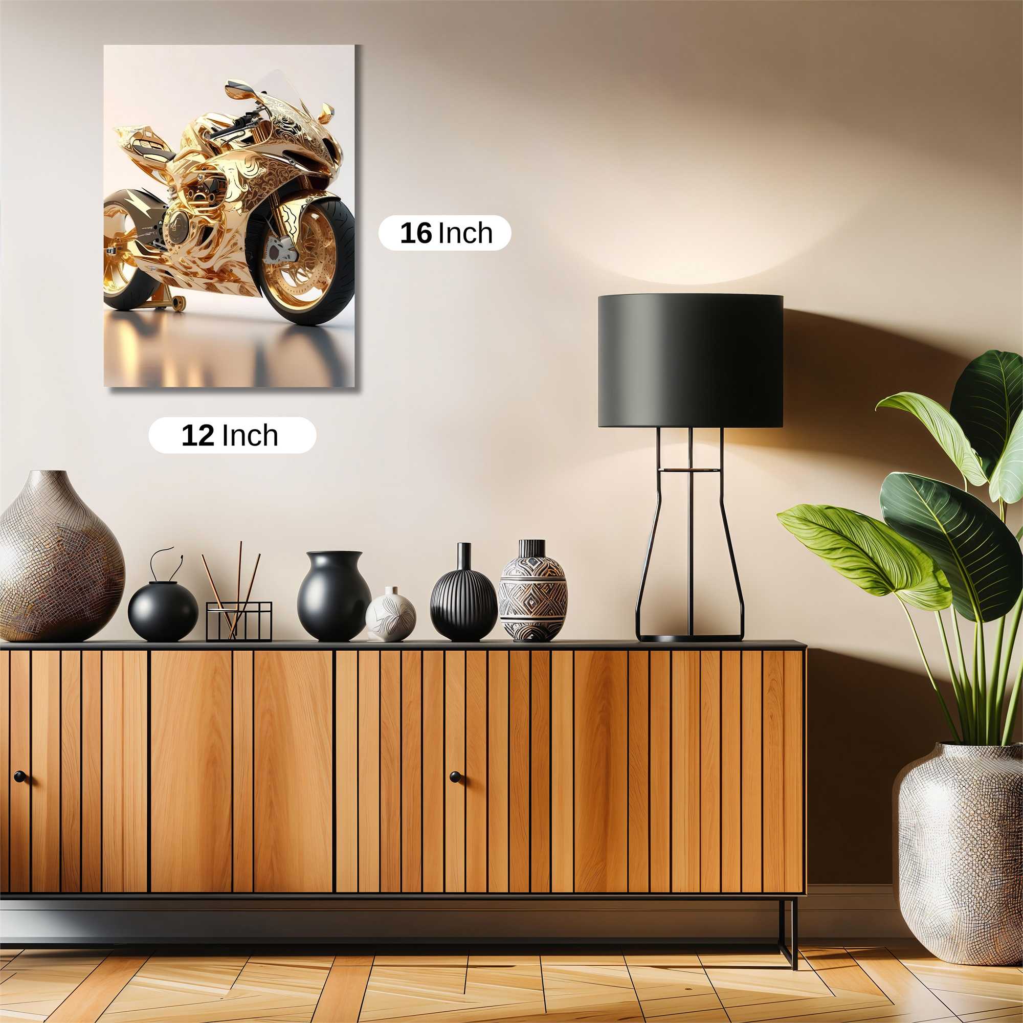 Gold Majesty Safe Wall Magnetic / M