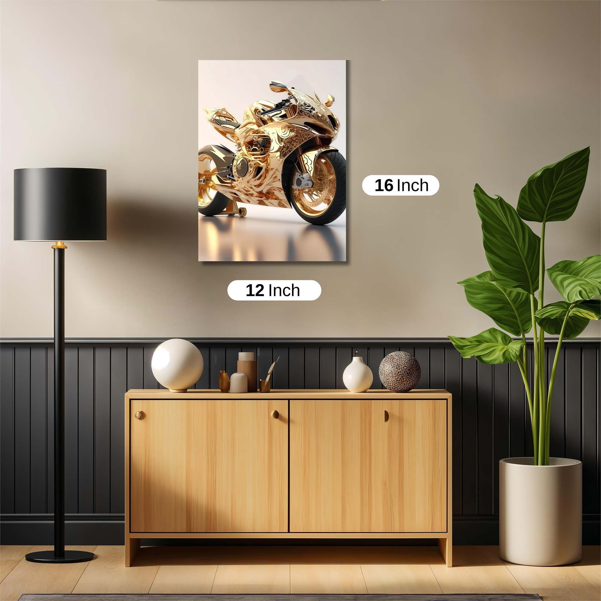 Gold Majesty Safe Wall Magnetic / M