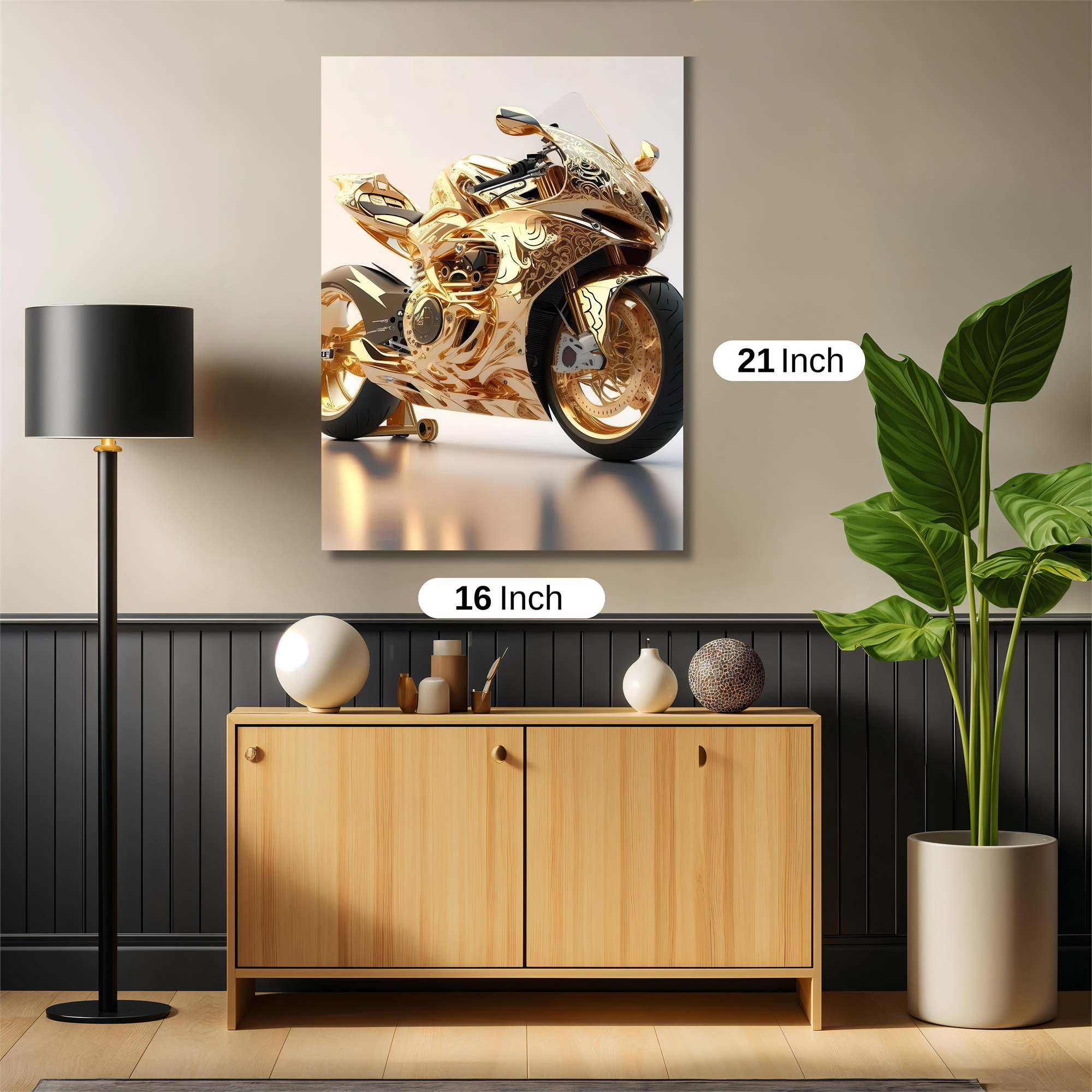 Gold Majesty Safe Wall Magnetic / M