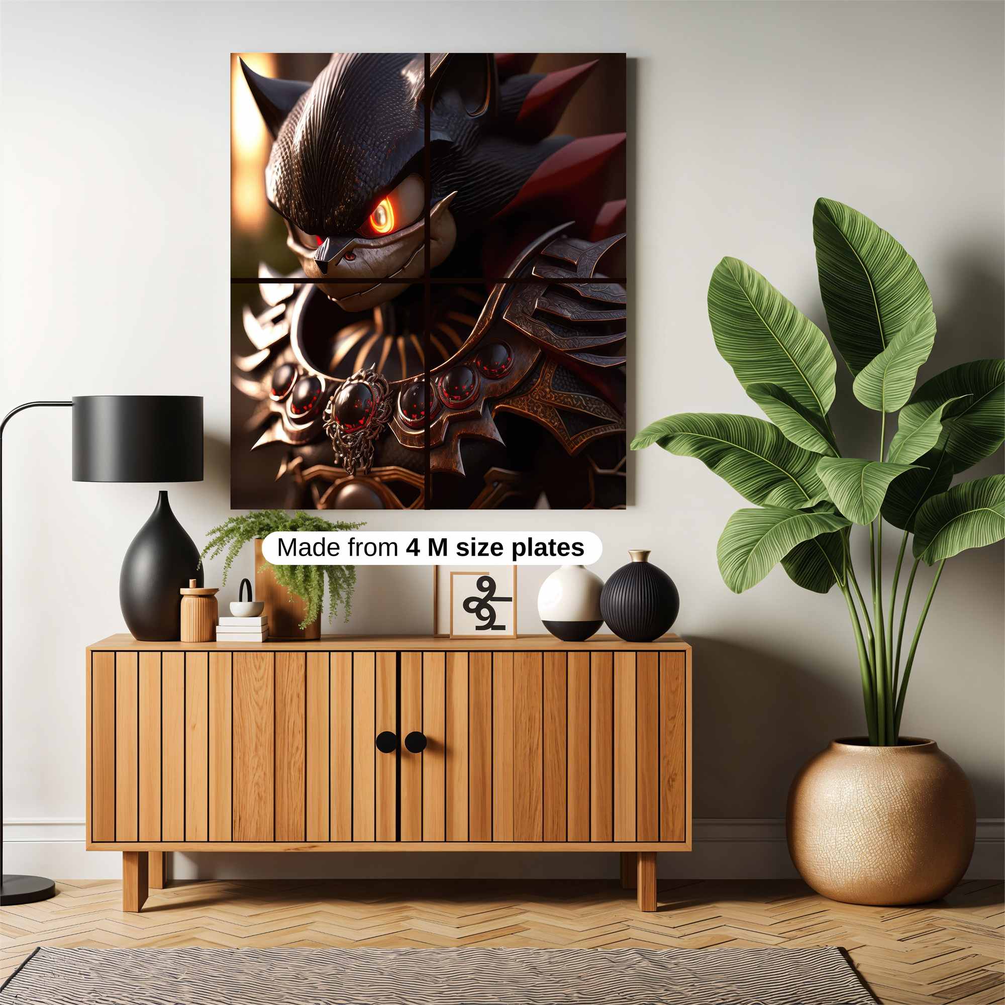 Shadow Menace Safe Wall Magnetic / M