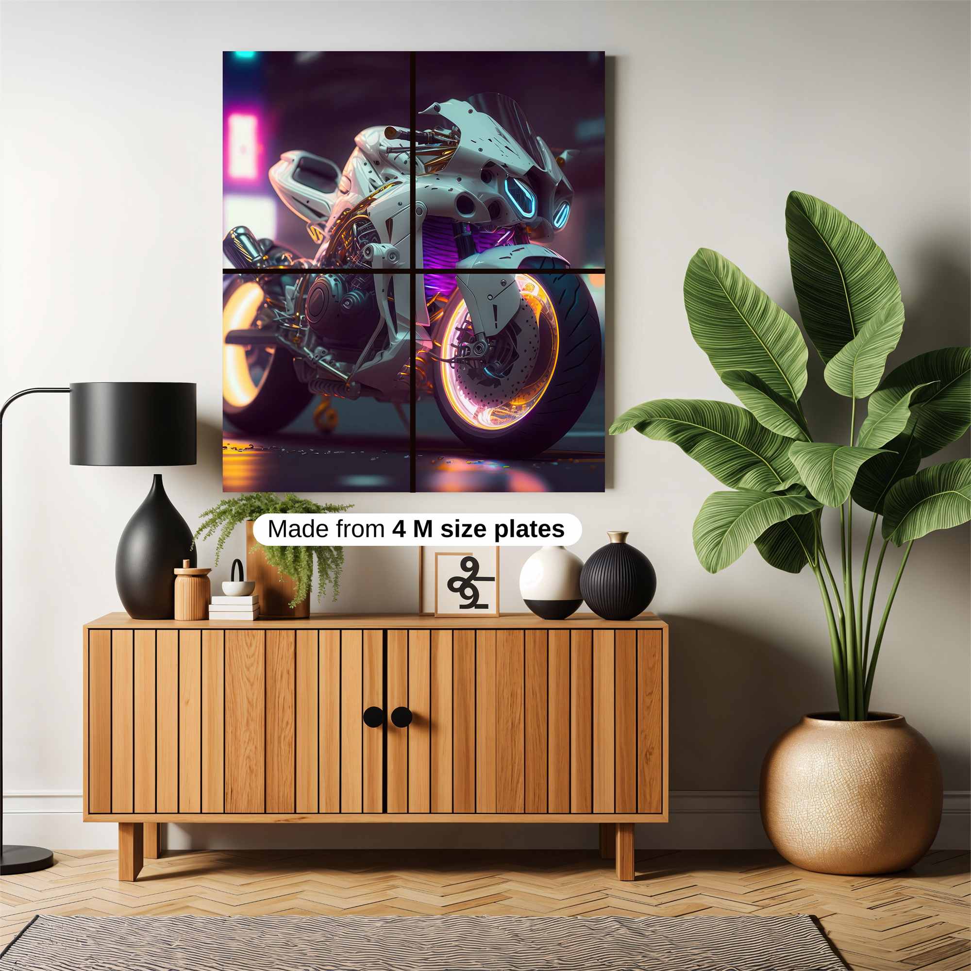 Neon Racer Safe Wall Magnetic / M