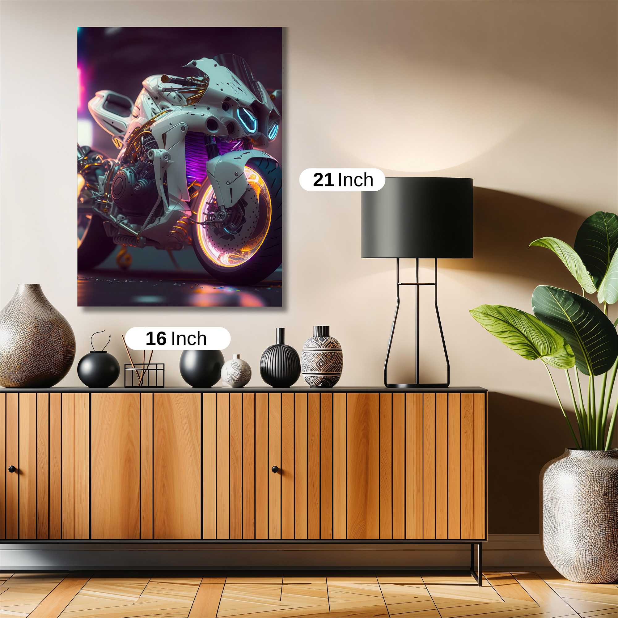 Neon Racer Safe Wall Magnetic / M