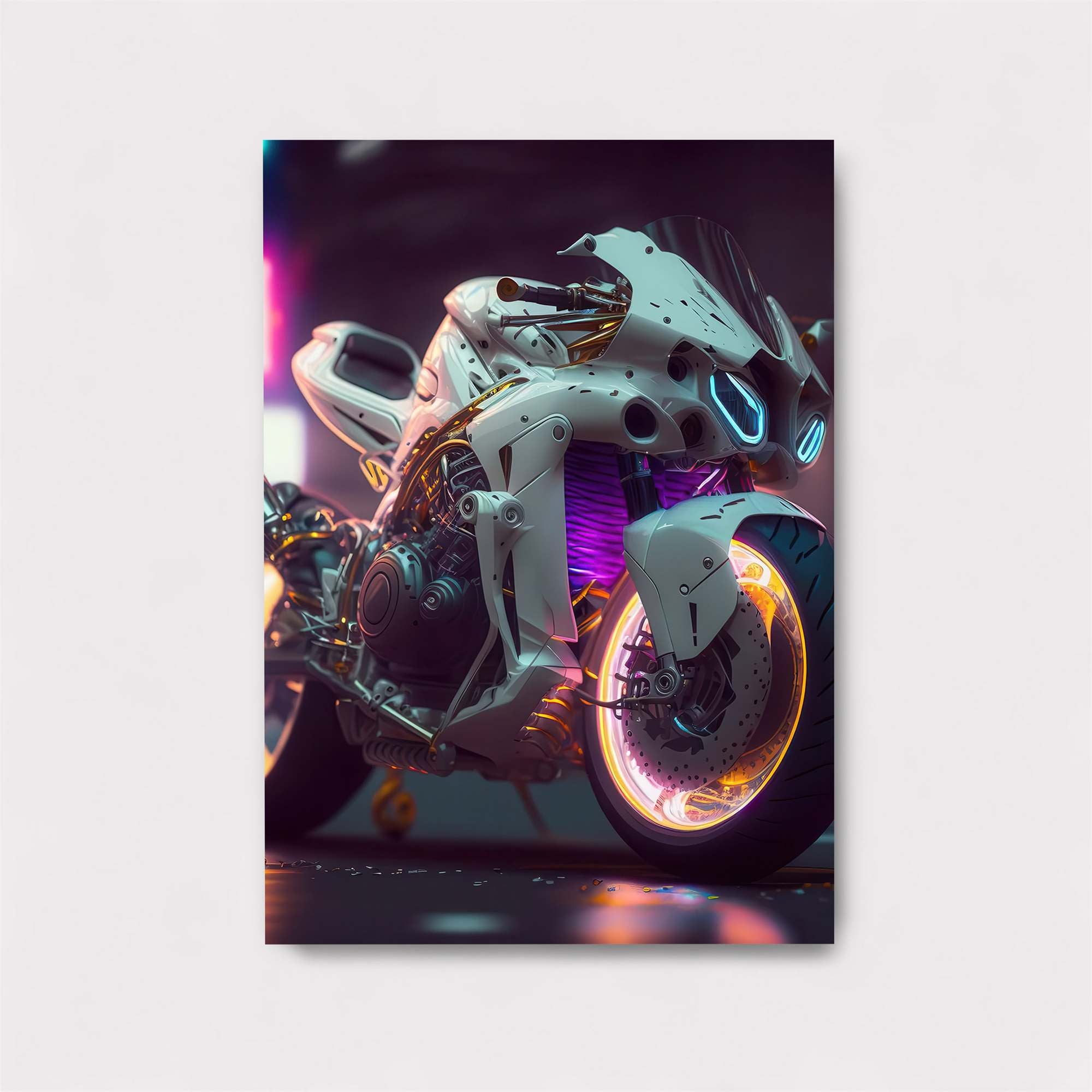 Neon Racer Safe Wall Magnetic / M