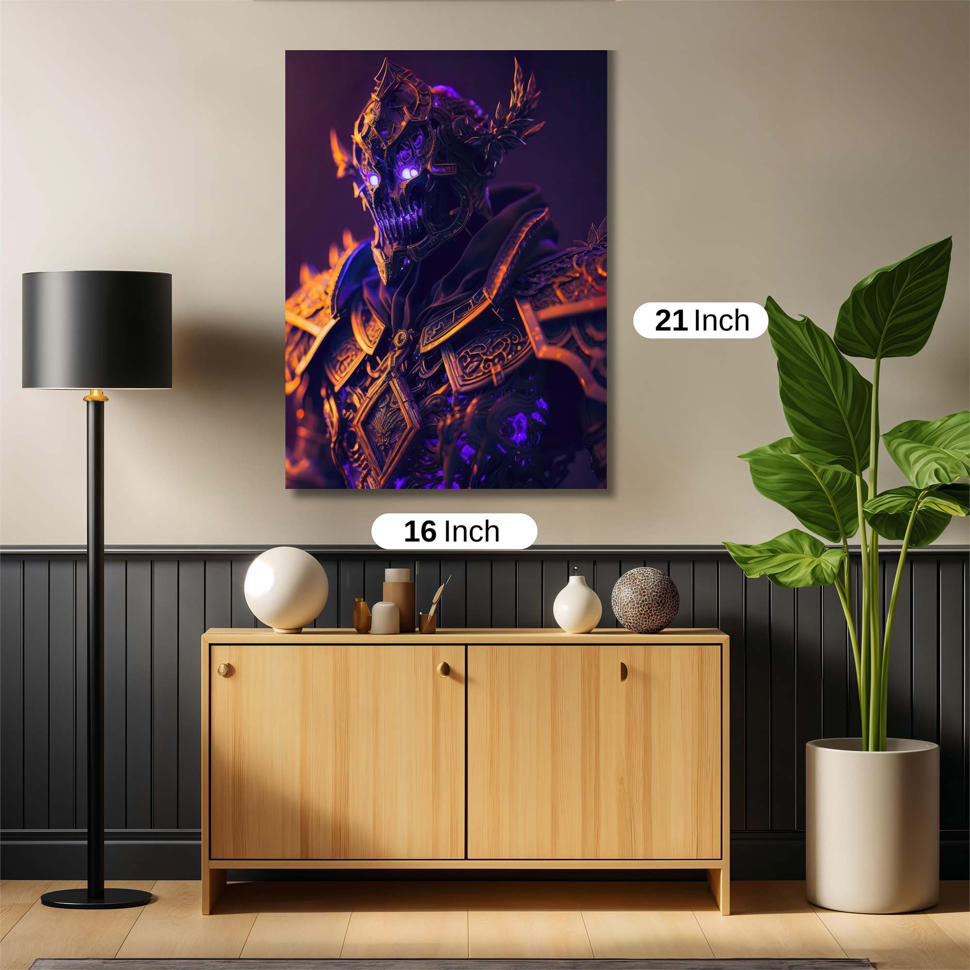 Necrolord Menacing Safe Wall Magnetic / M