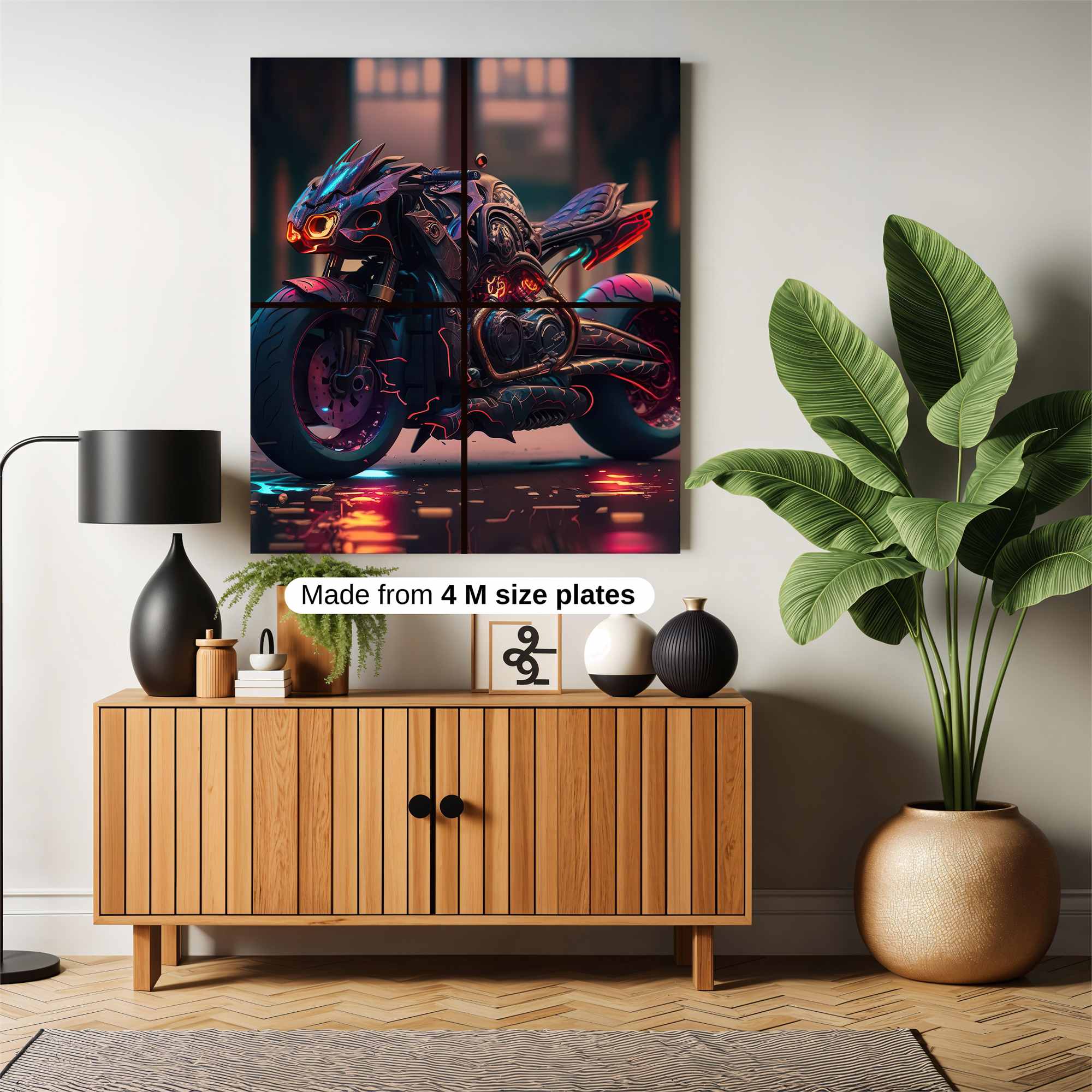 Cyberpunk Beast Safe Wall Magnetic / M