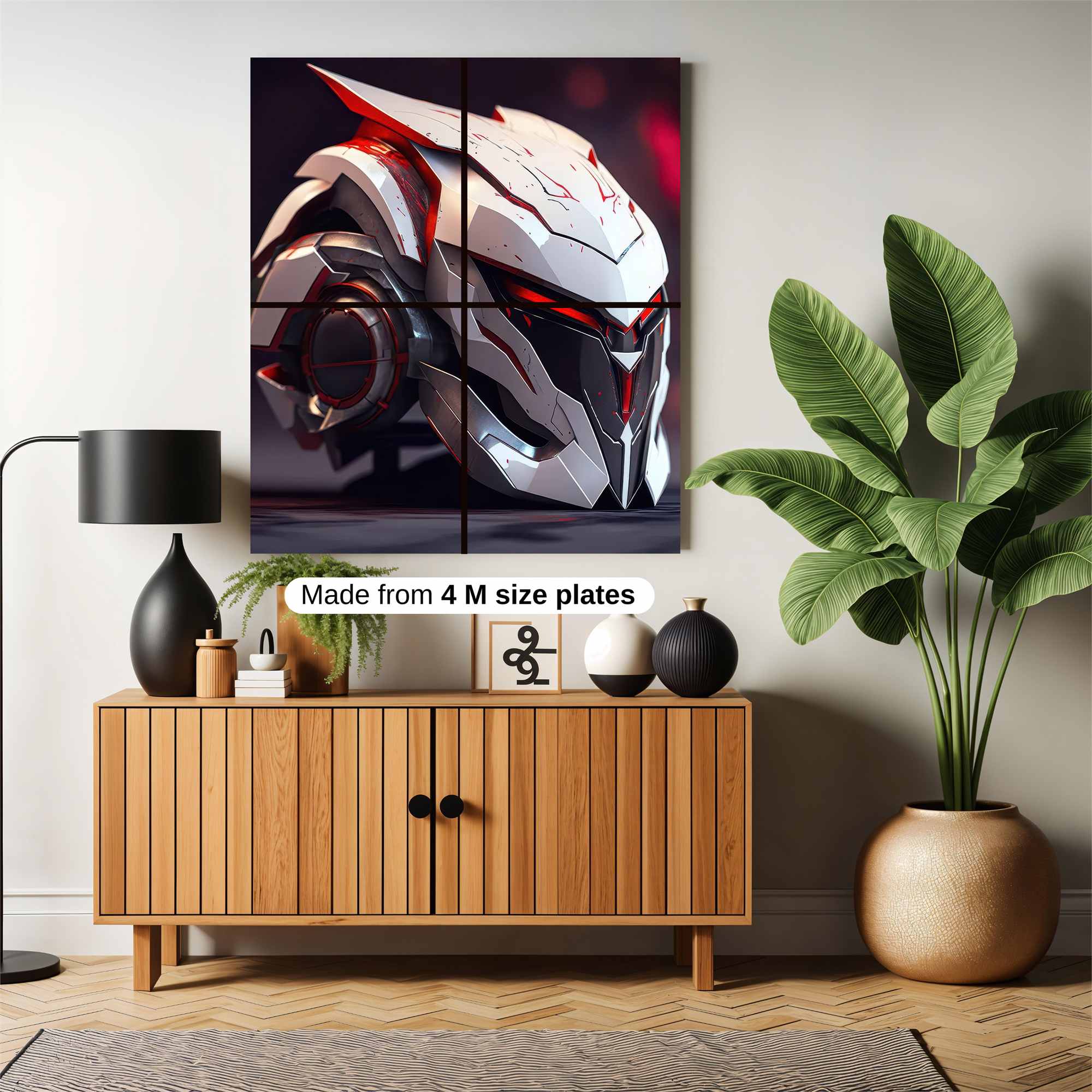 Samurai Fury Safe Wall Magnetic / M