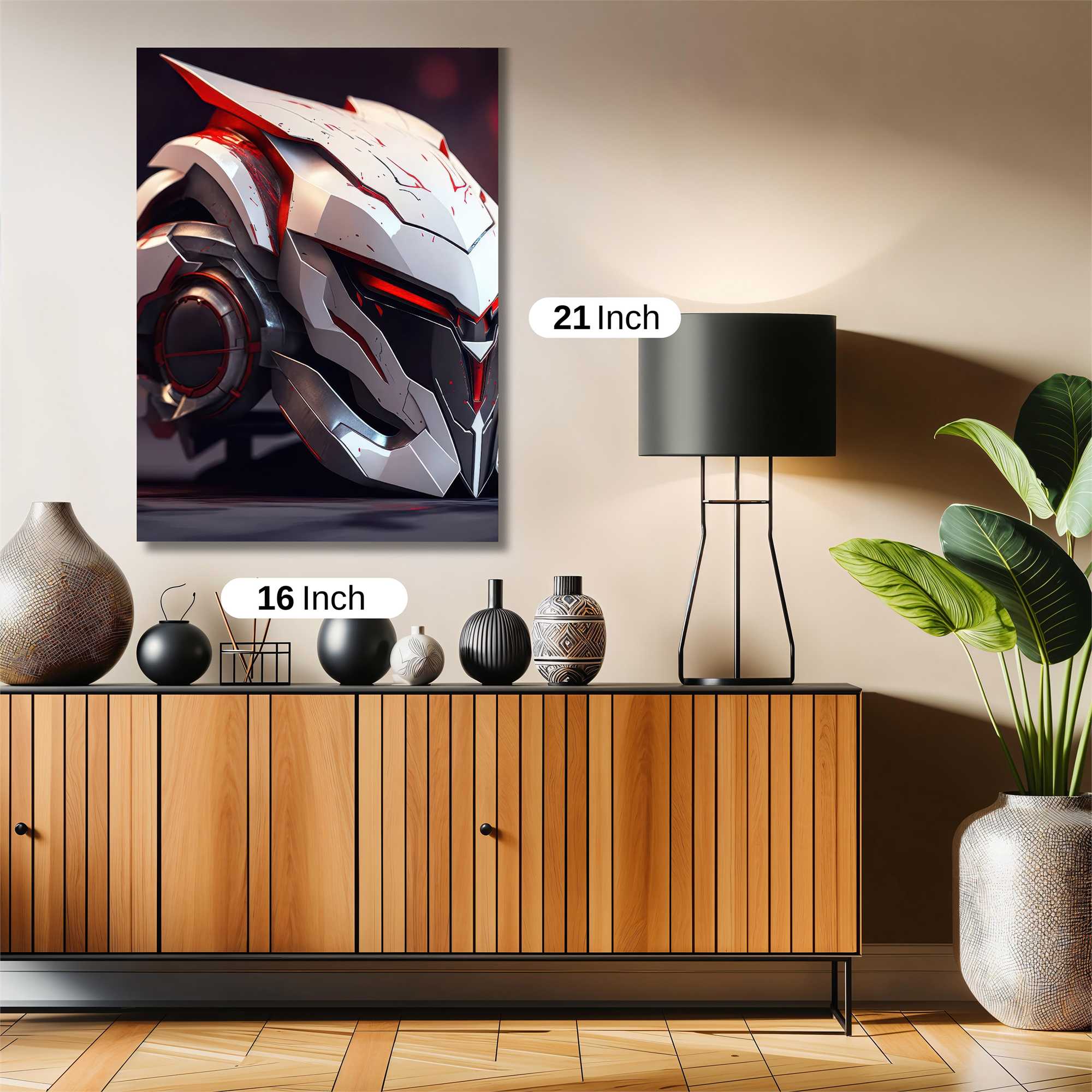 Samurai Fury Safe Wall Magnetic / M