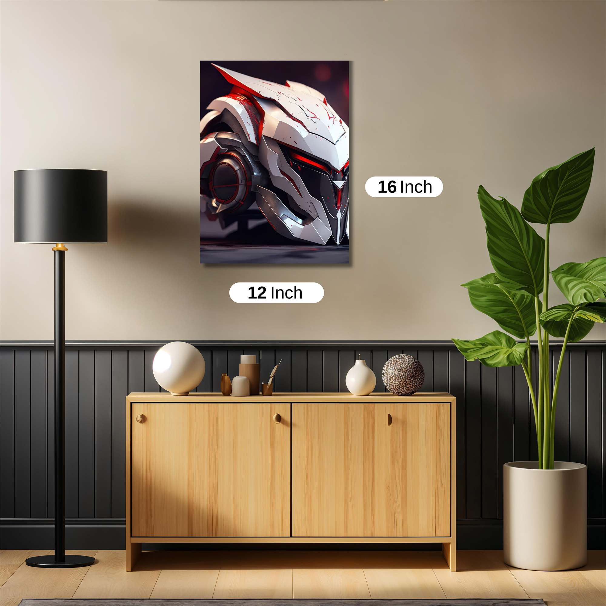 Samurai Fury Safe Wall Magnetic / M