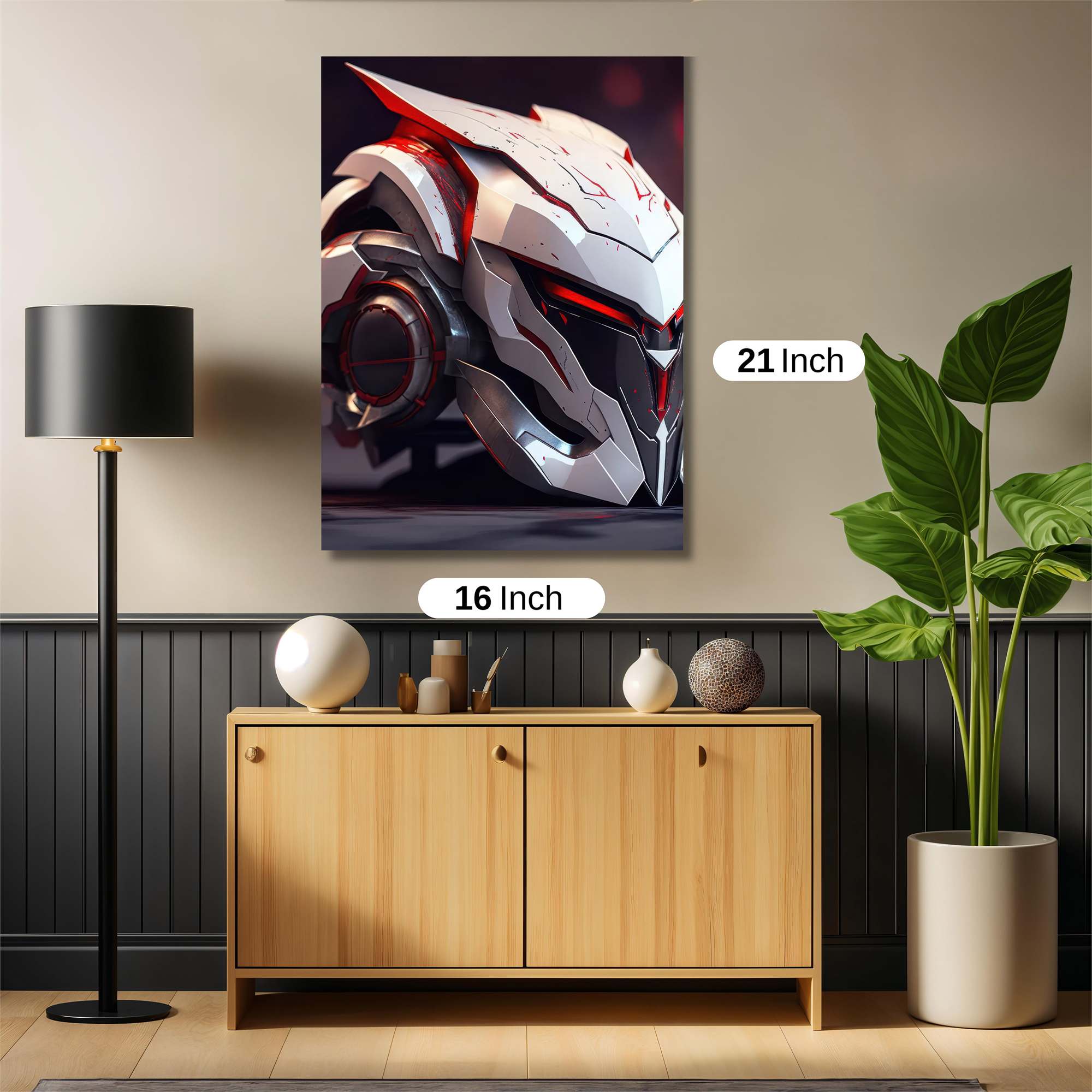 Samurai Fury Safe Wall Magnetic / M