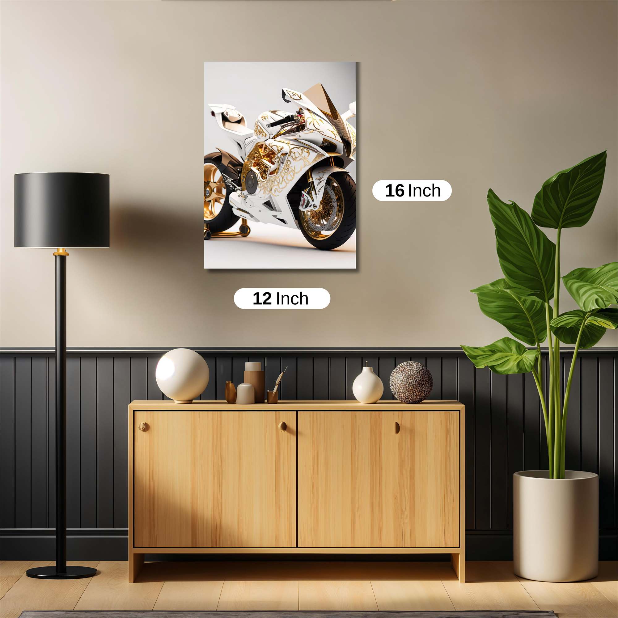 Golden Majesty Safe Wall Magnetic / M