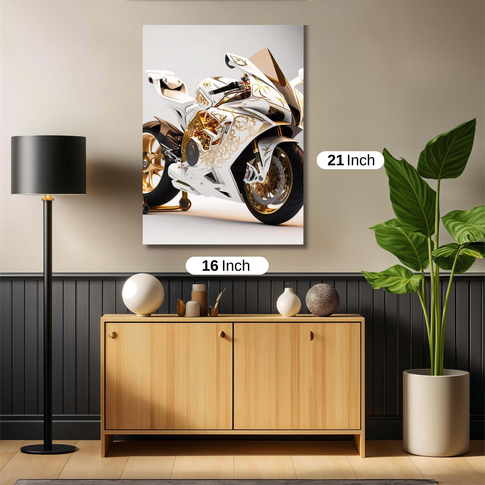 Golden Majesty Safe Wall Magnetic / M