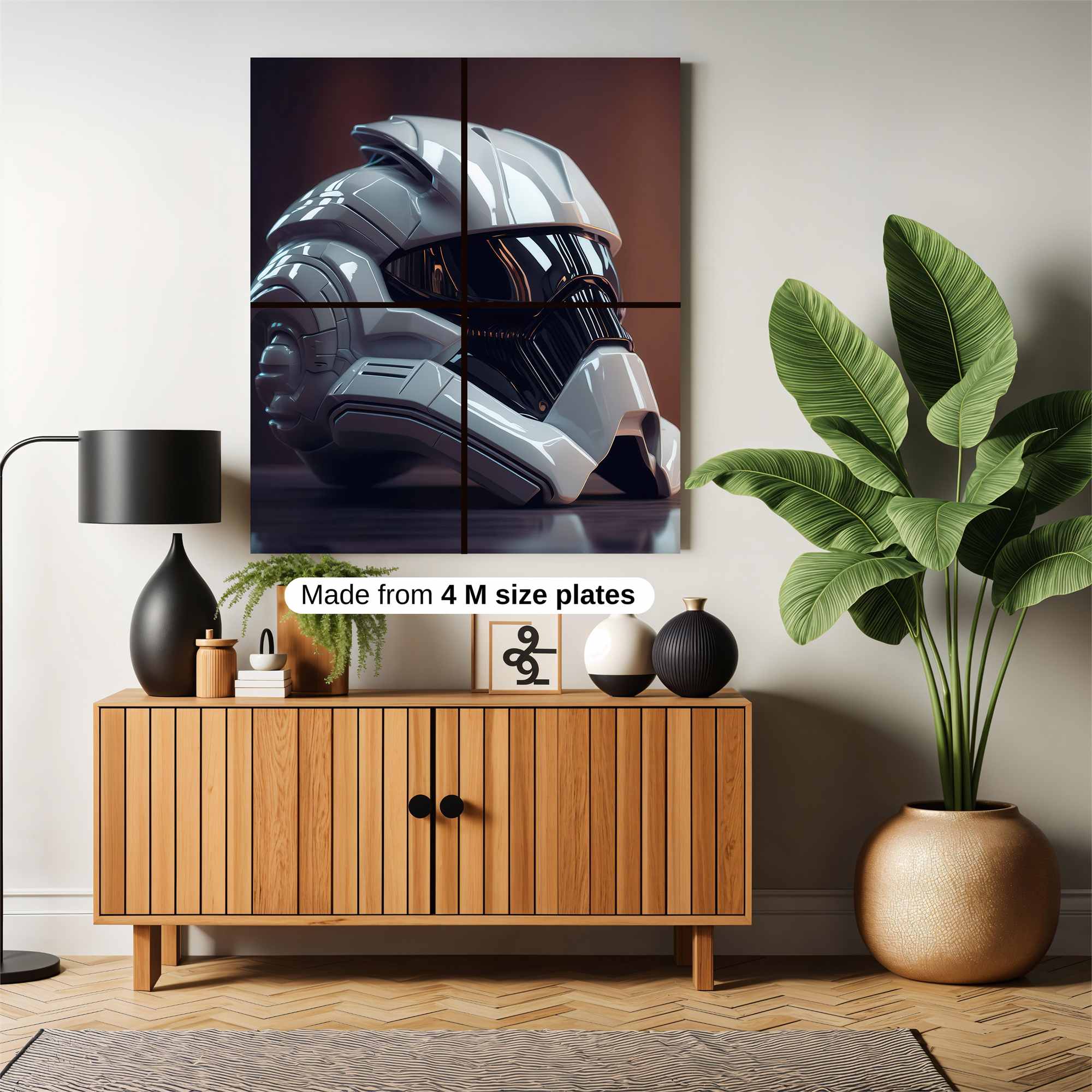 Trooper Gleam Safe Wall Magnetic / M