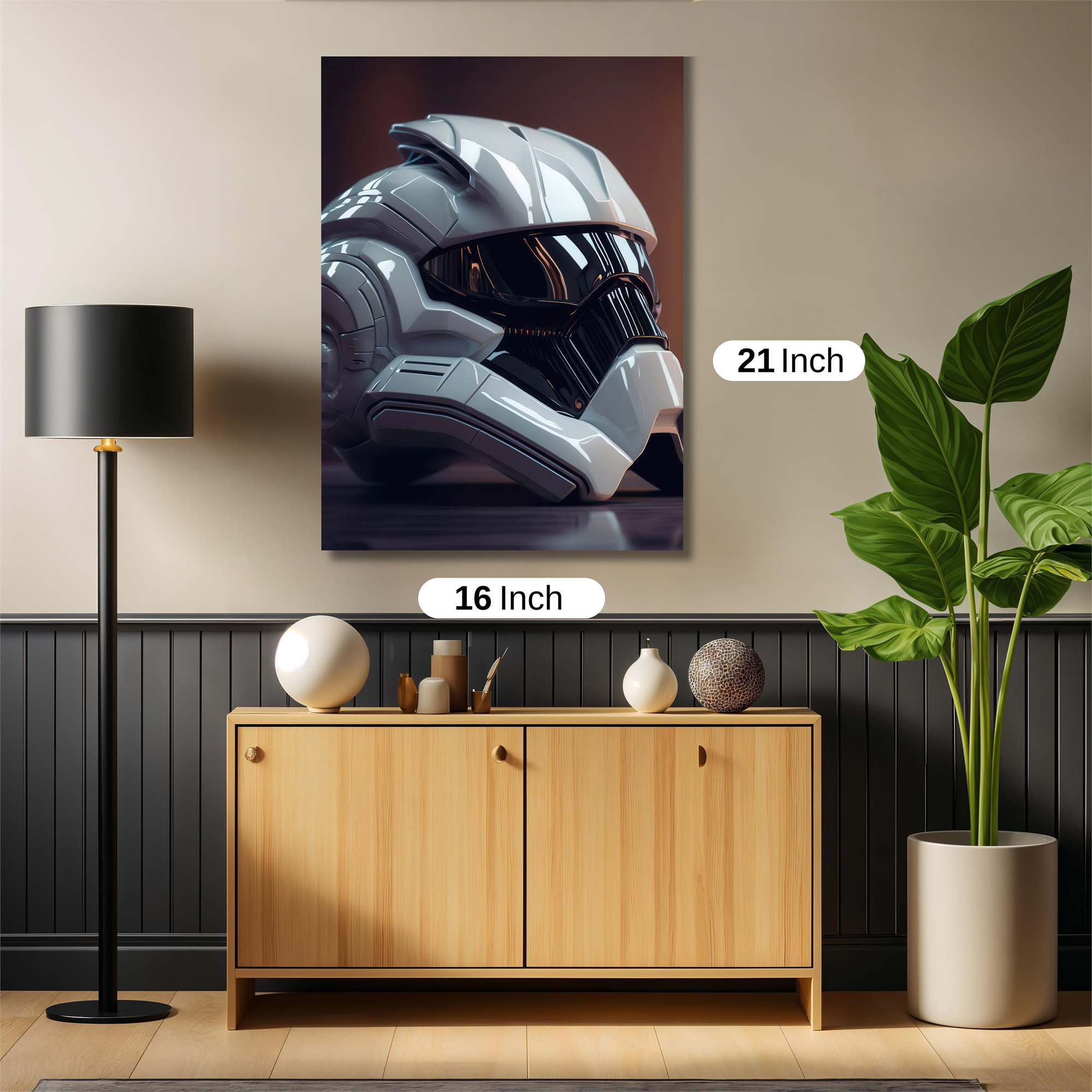 Trooper Gleam Safe Wall Magnetic / M