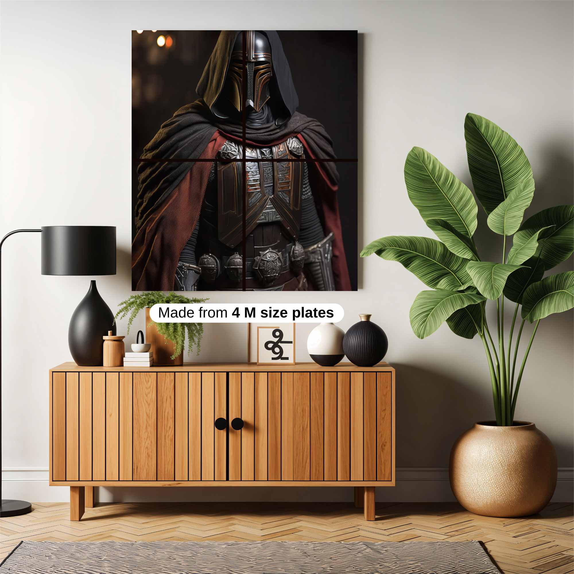 Mandalorian Menace Safe Wall Magnetic / M