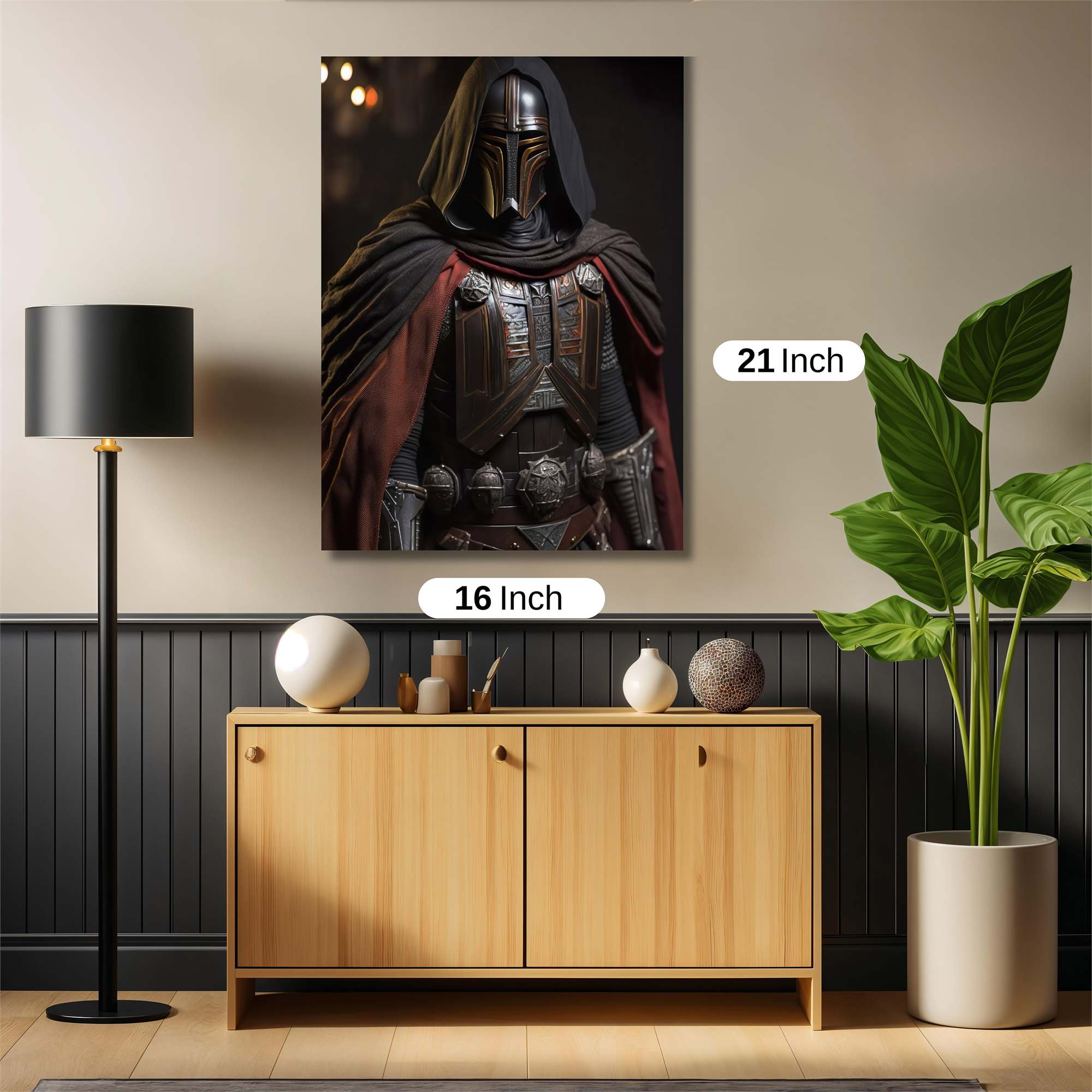 Mandalorian Menace Safe Wall Magnetic / M