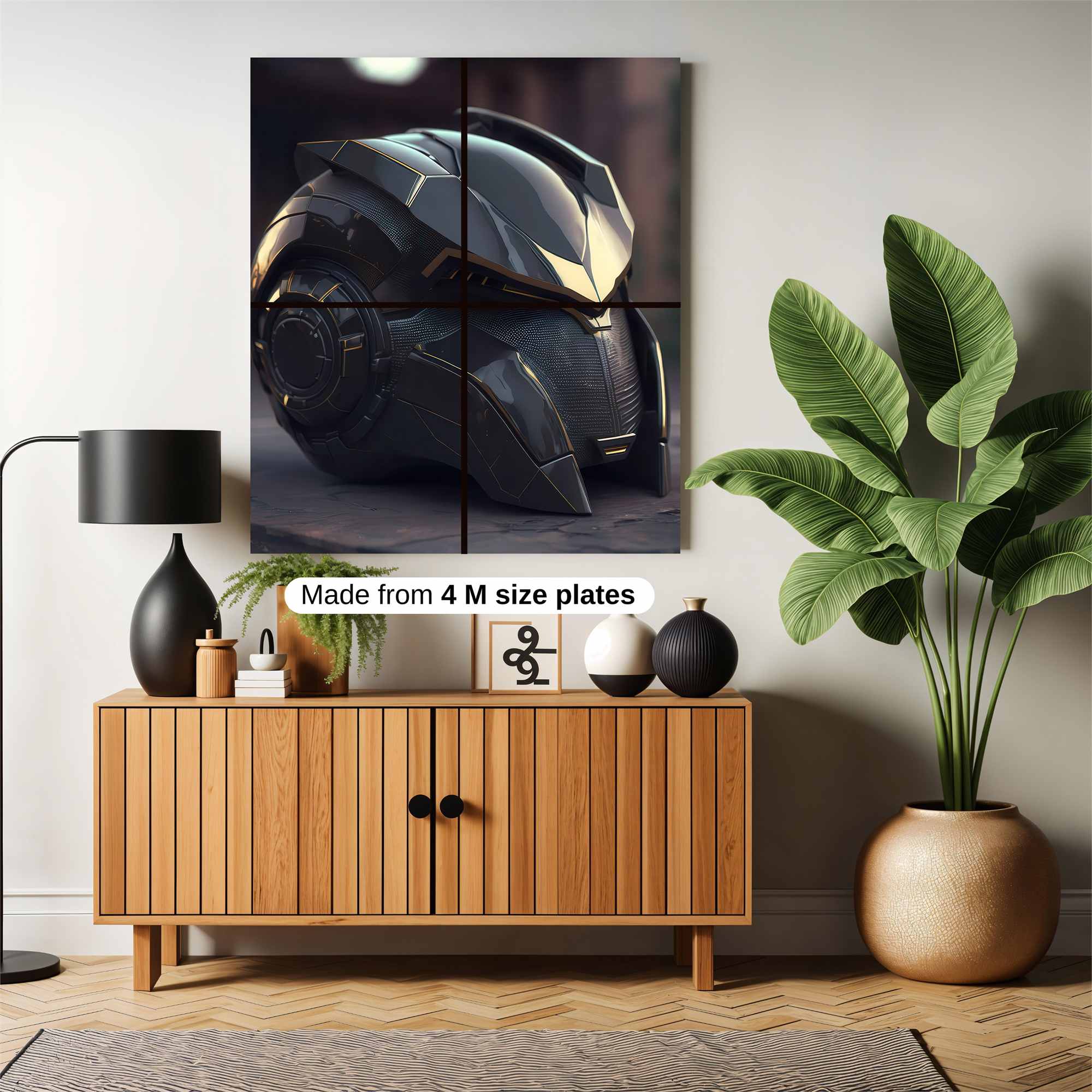 Helmet Enigma Safe Wall Magnetic / M