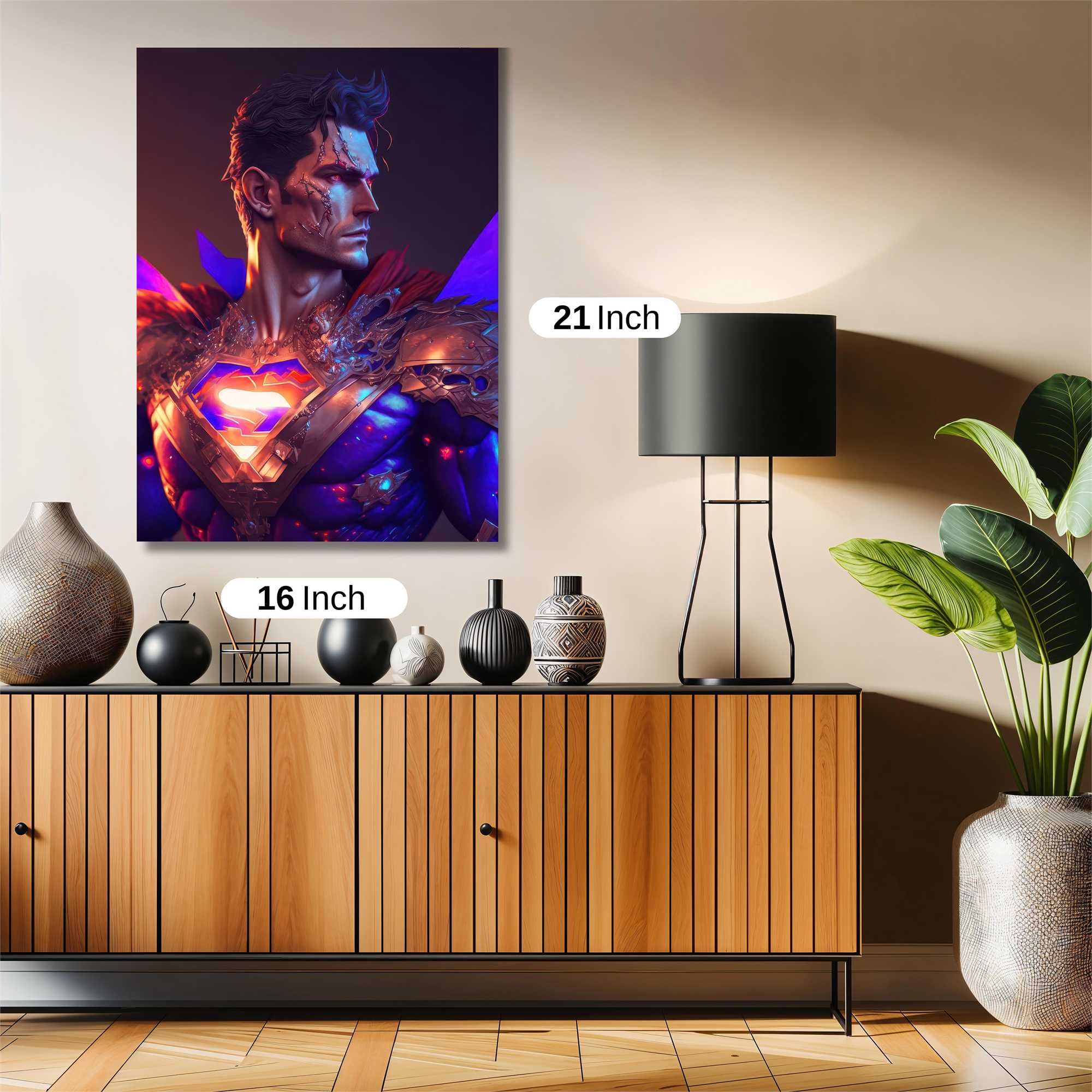 Superman Regal Safe Wall Magnetic / M